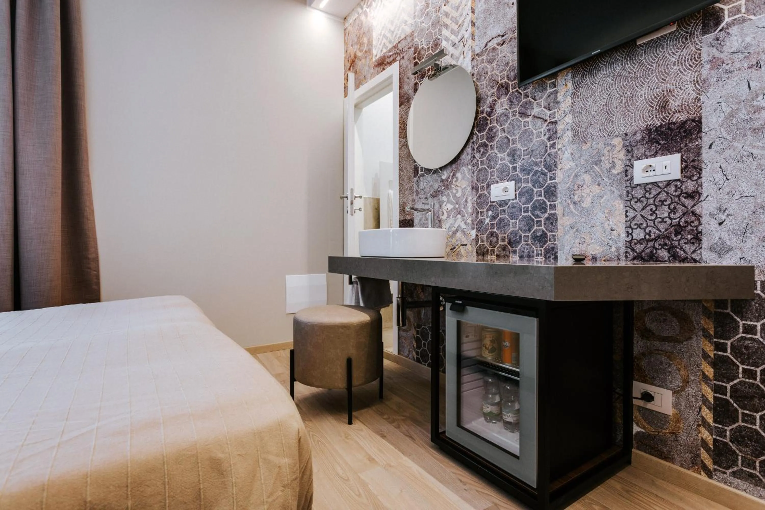 Bed in Hotel Villa Katy