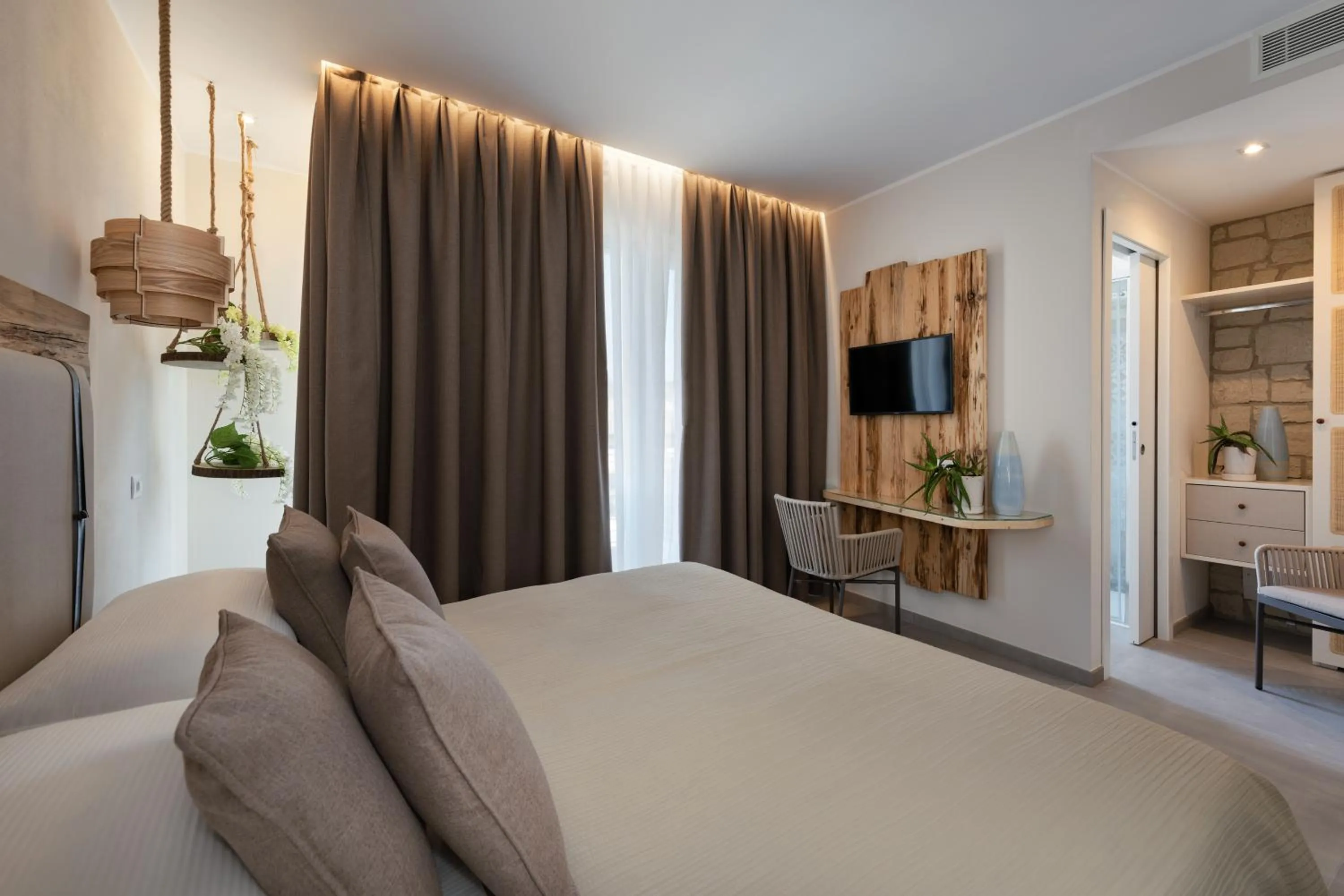 Bed in Hotel Villa Katy