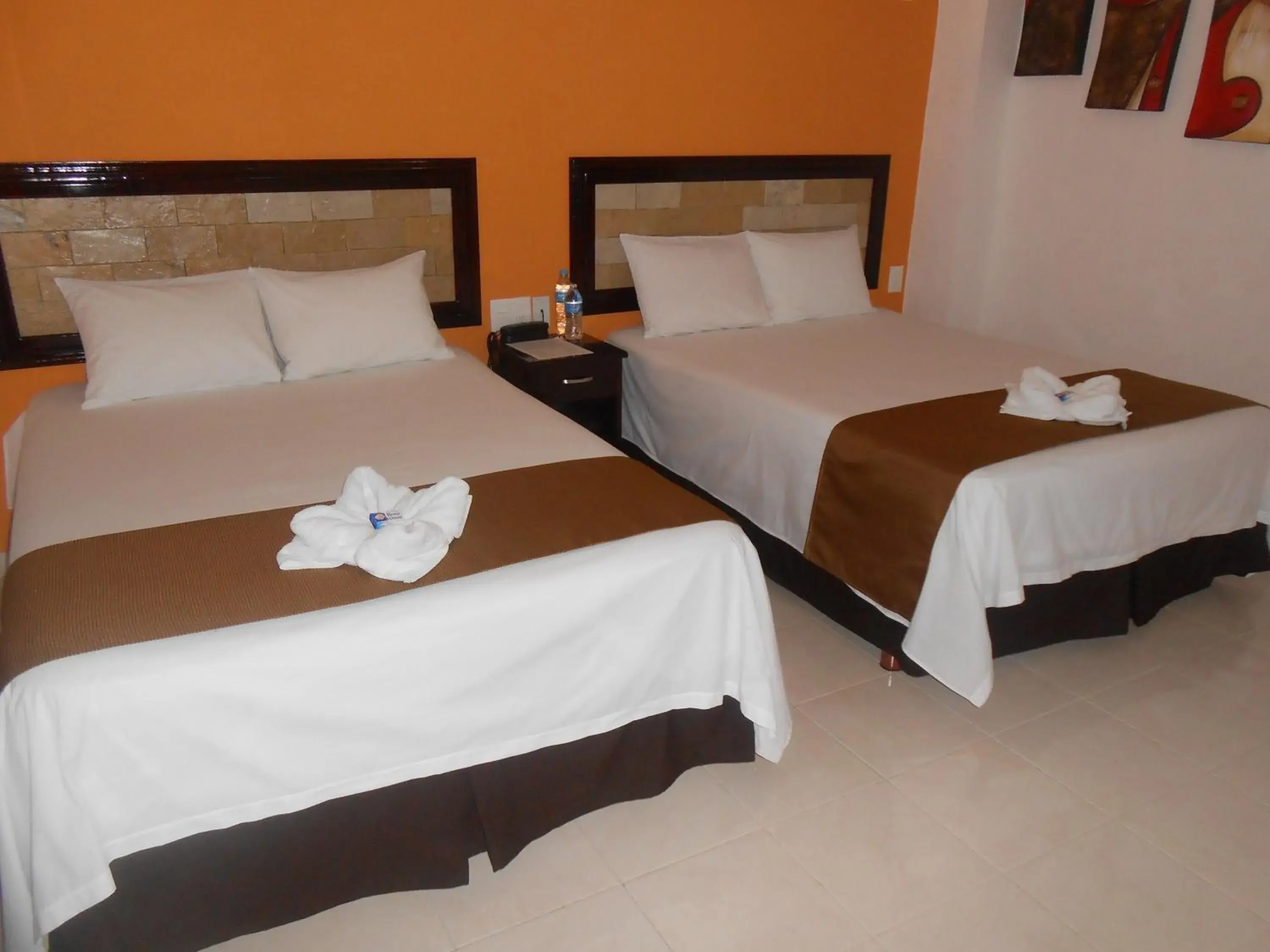Deluxe Double Room with Two Double Beds in Hotel John David Deluxe Double Room with Two Double Beds in Hotel John David