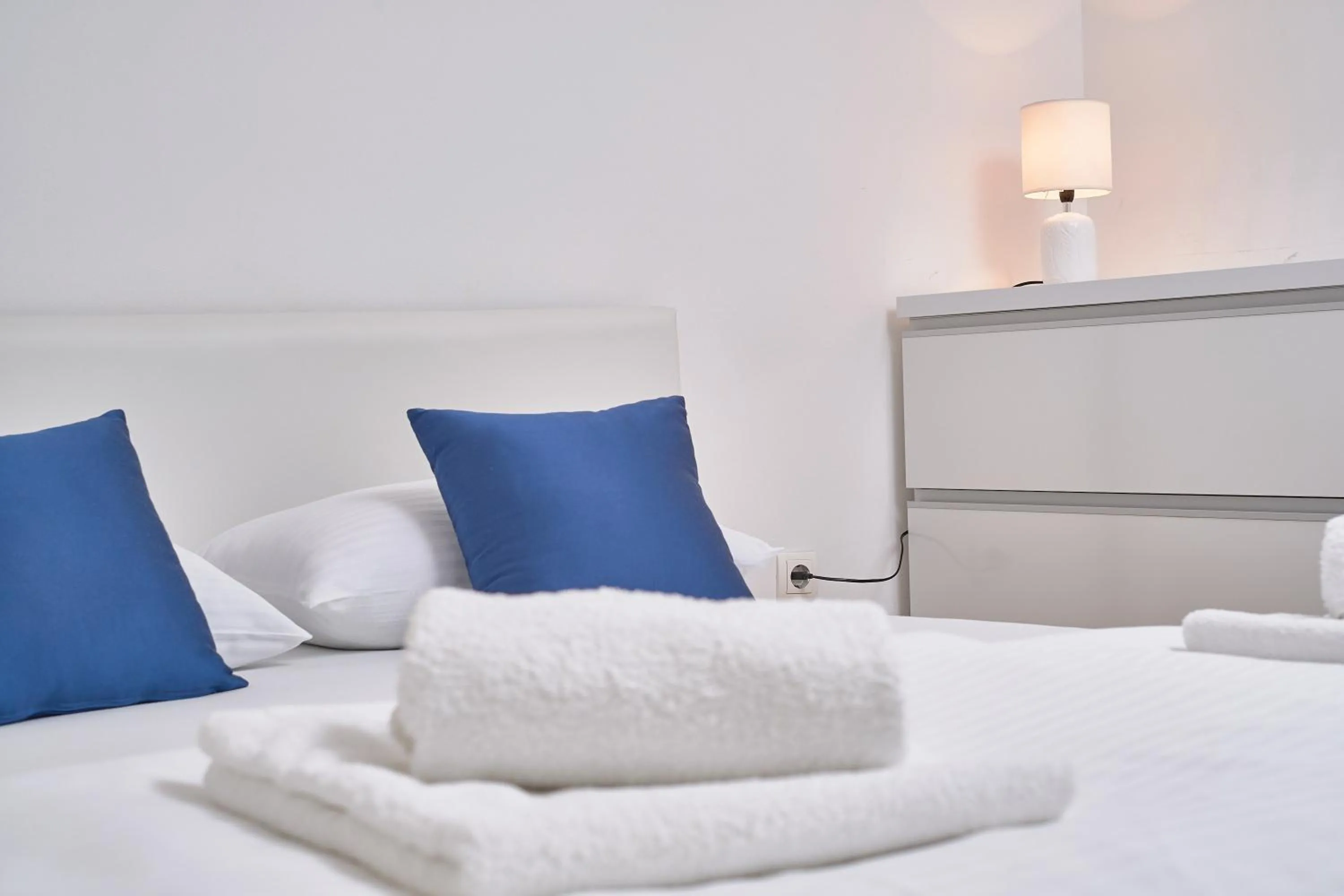 Bed in Apartment Andrea by Litto