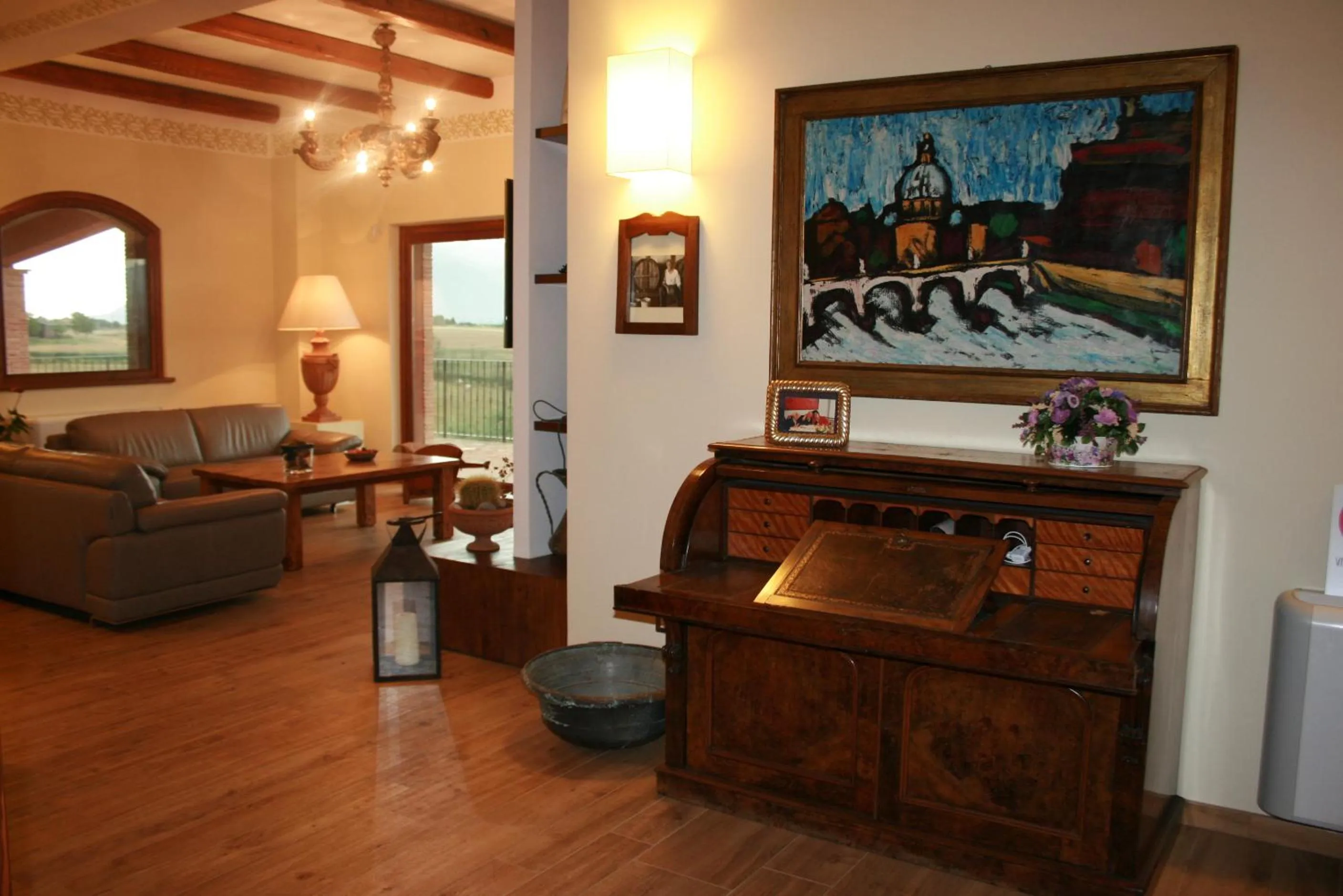 Living room in Tenuta Terre dei Latini
