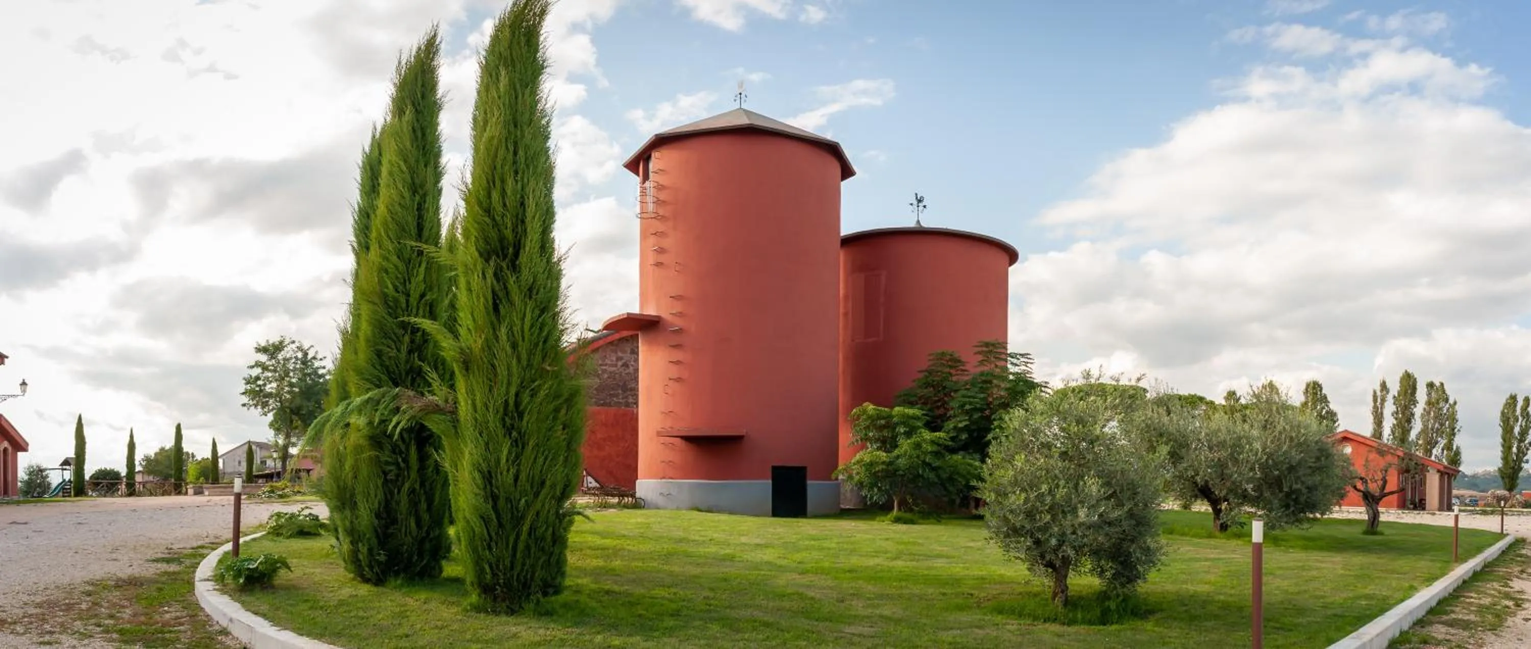 Garden view in Tenuta Terre dei Latini