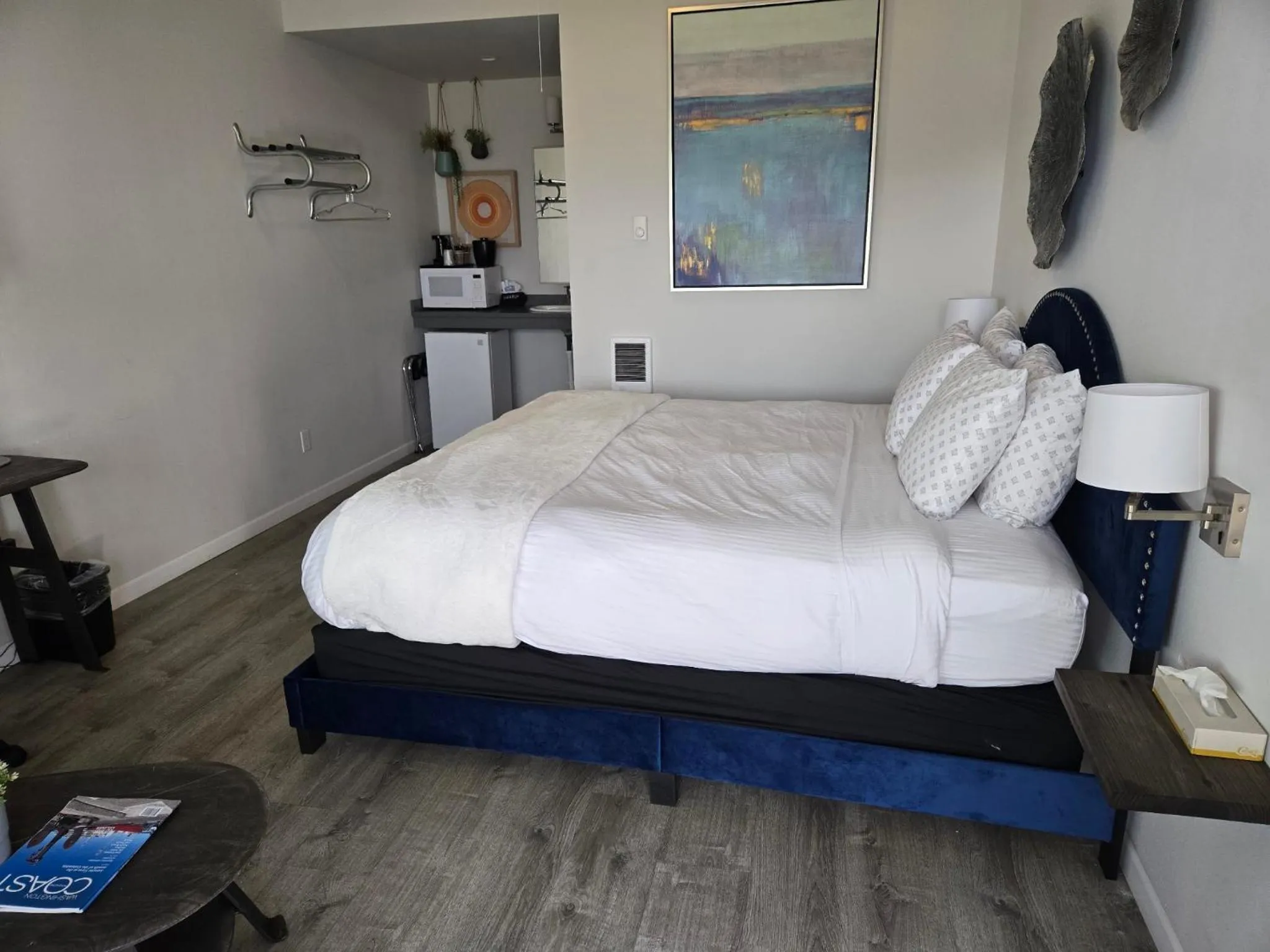Bed in Ocean Shores Resort