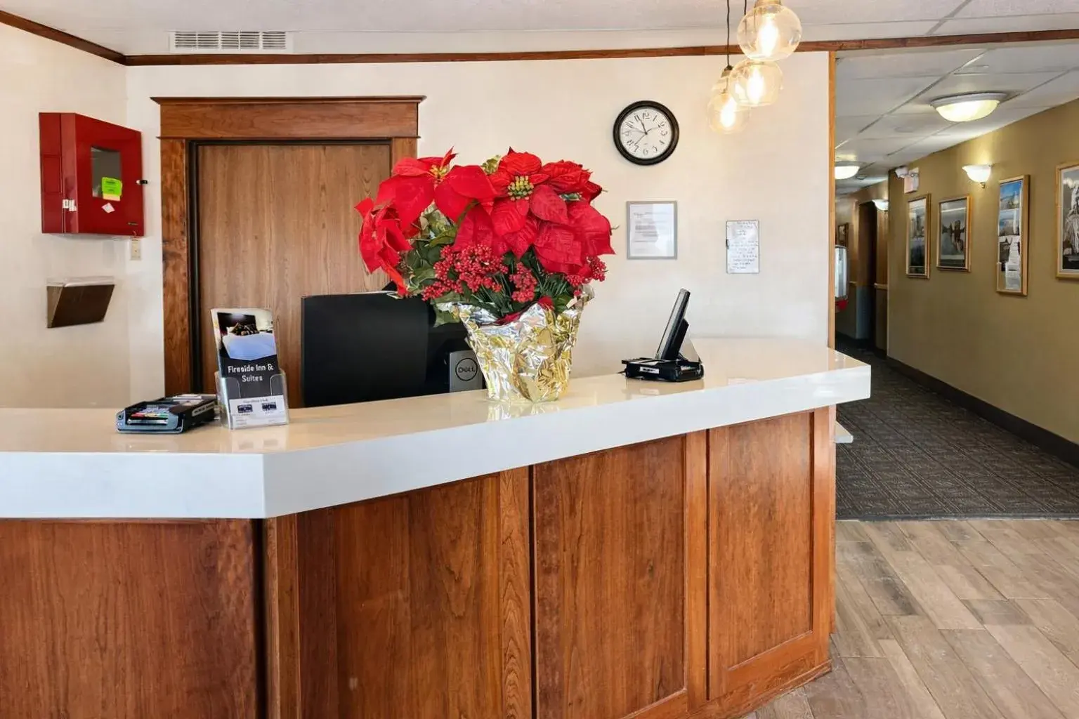 Lobby or reception in Fireside Inn and Suites Lobby or reception in Fireside Inn and Suites