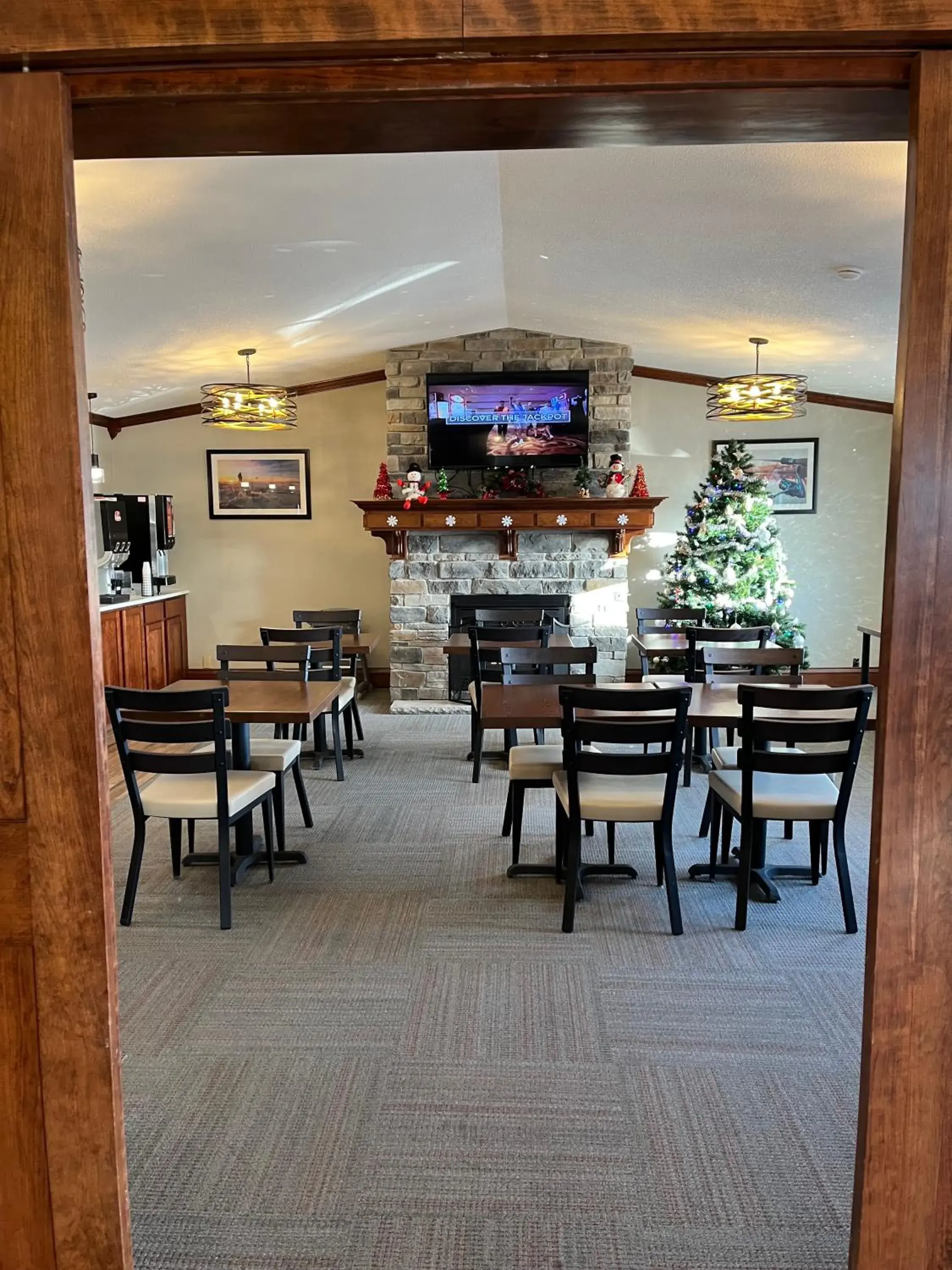 Breakfast in Fireside Inn and Suites Breakfast in Fireside Inn and Suites