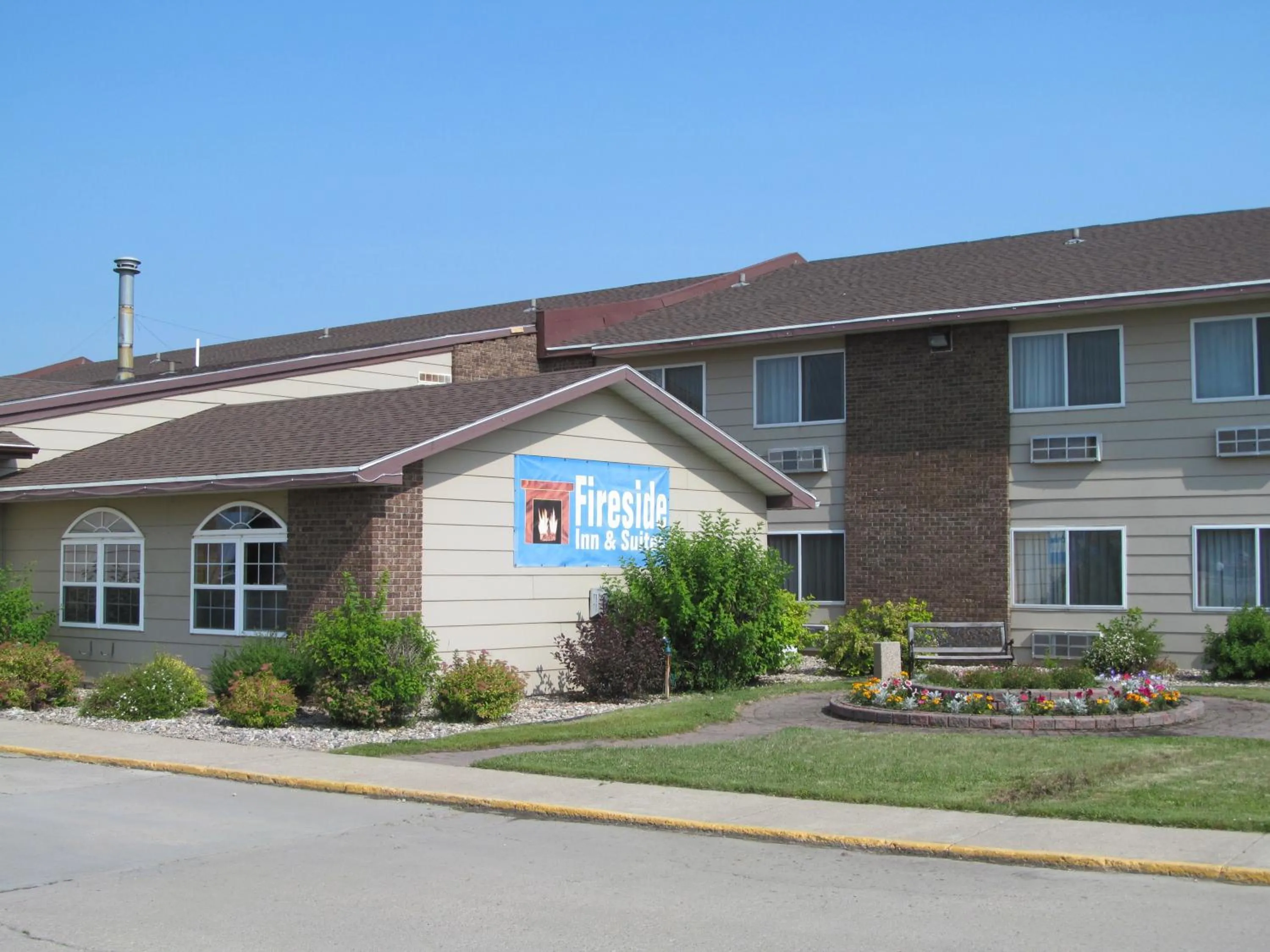 Property building in Fireside Inn and Suites