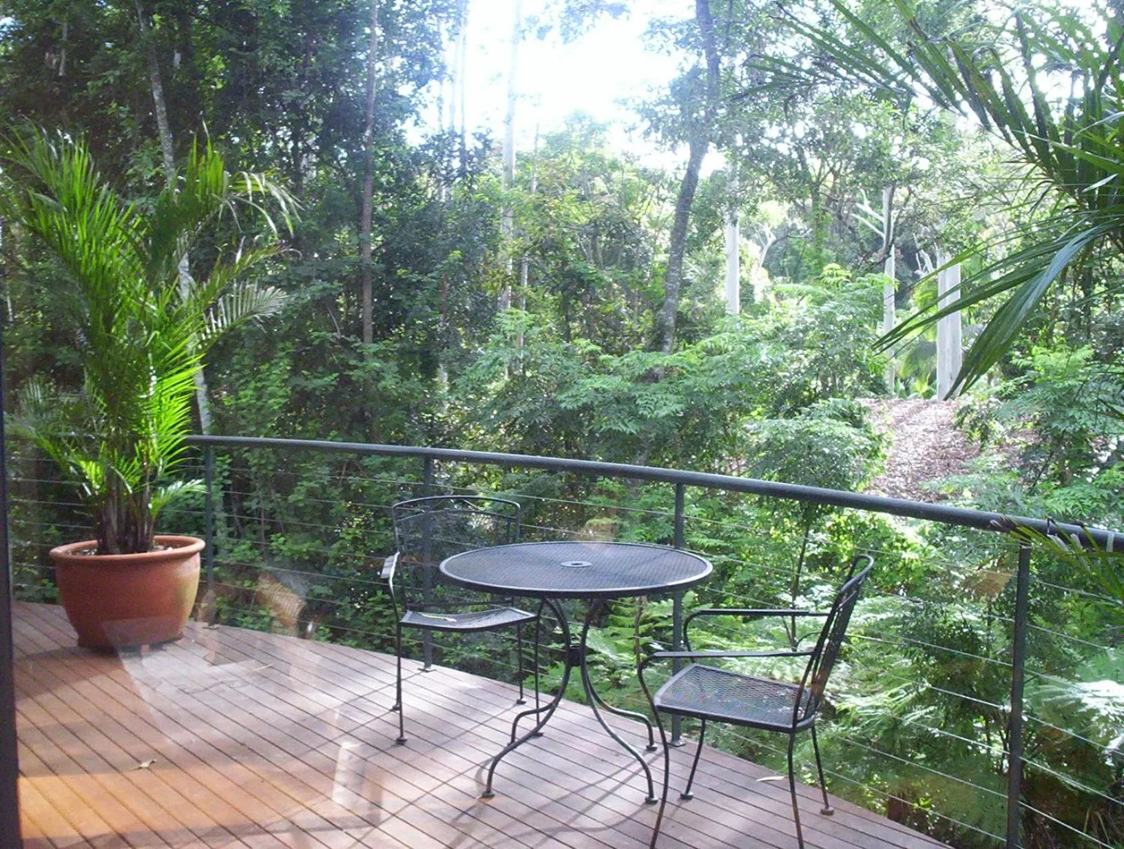 Balcony/Terrace in Pethers Rainforest Retreat