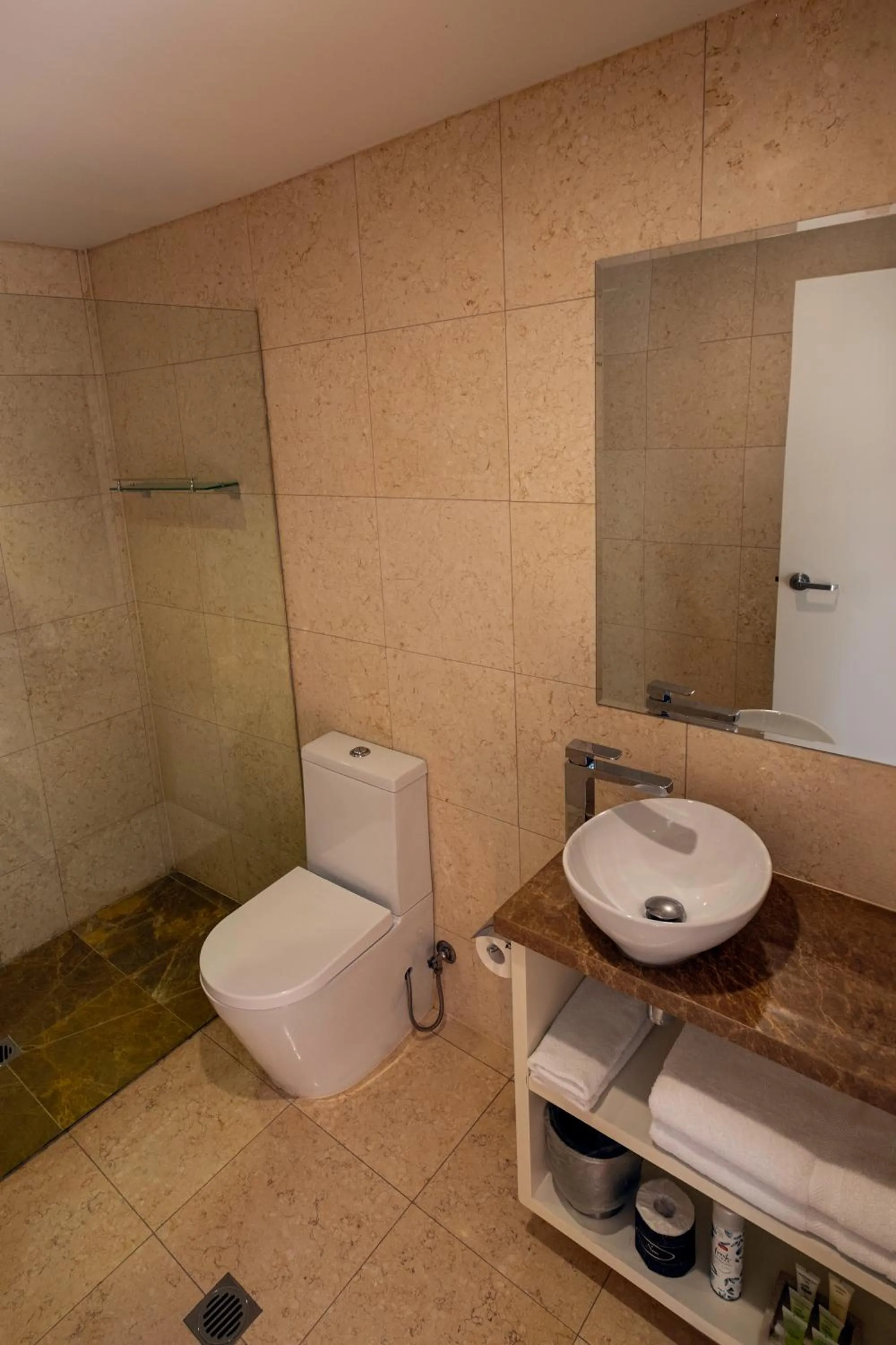 Shower in Melrose Apartments