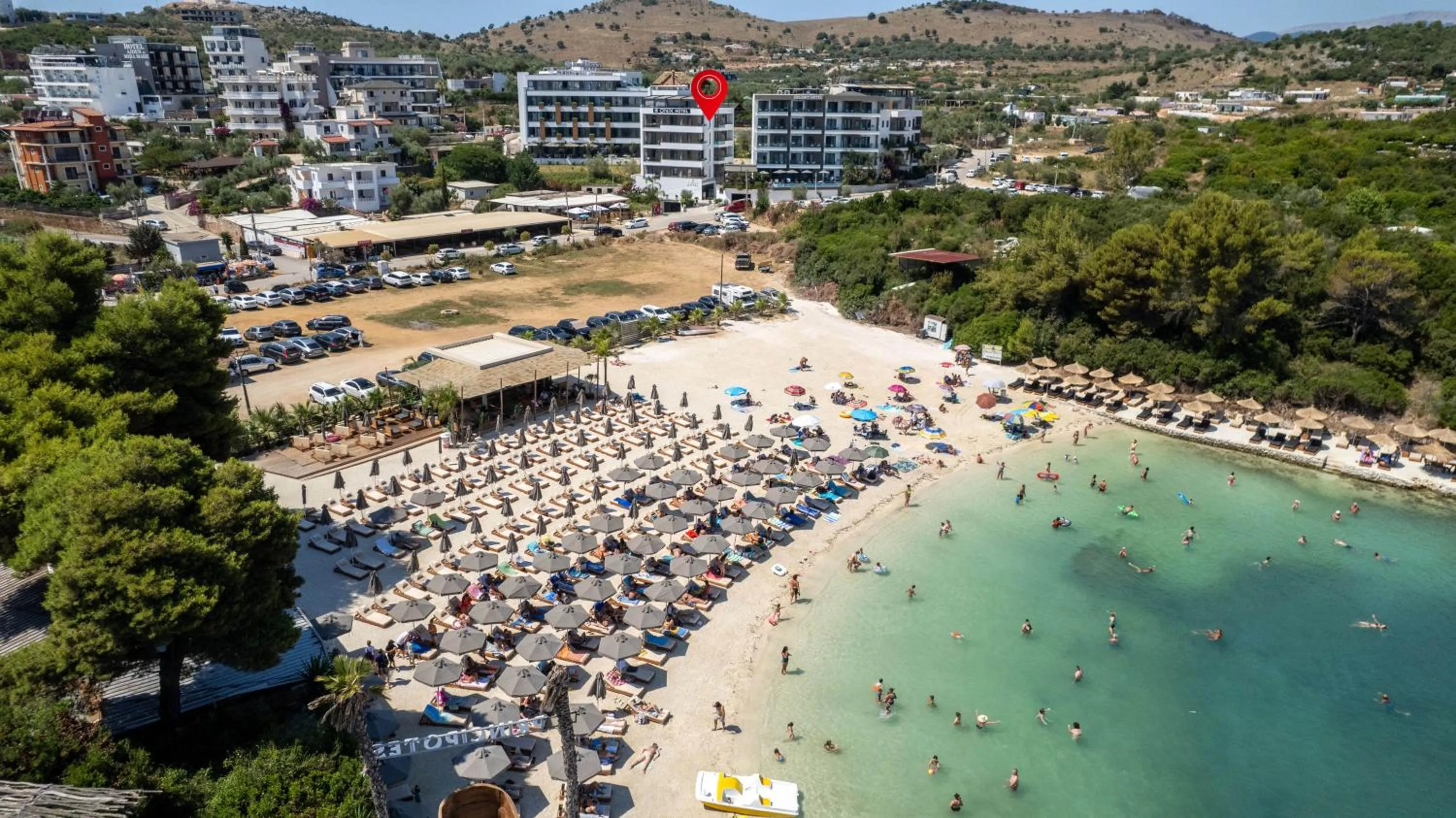 Location in Hotel Boutique Onix