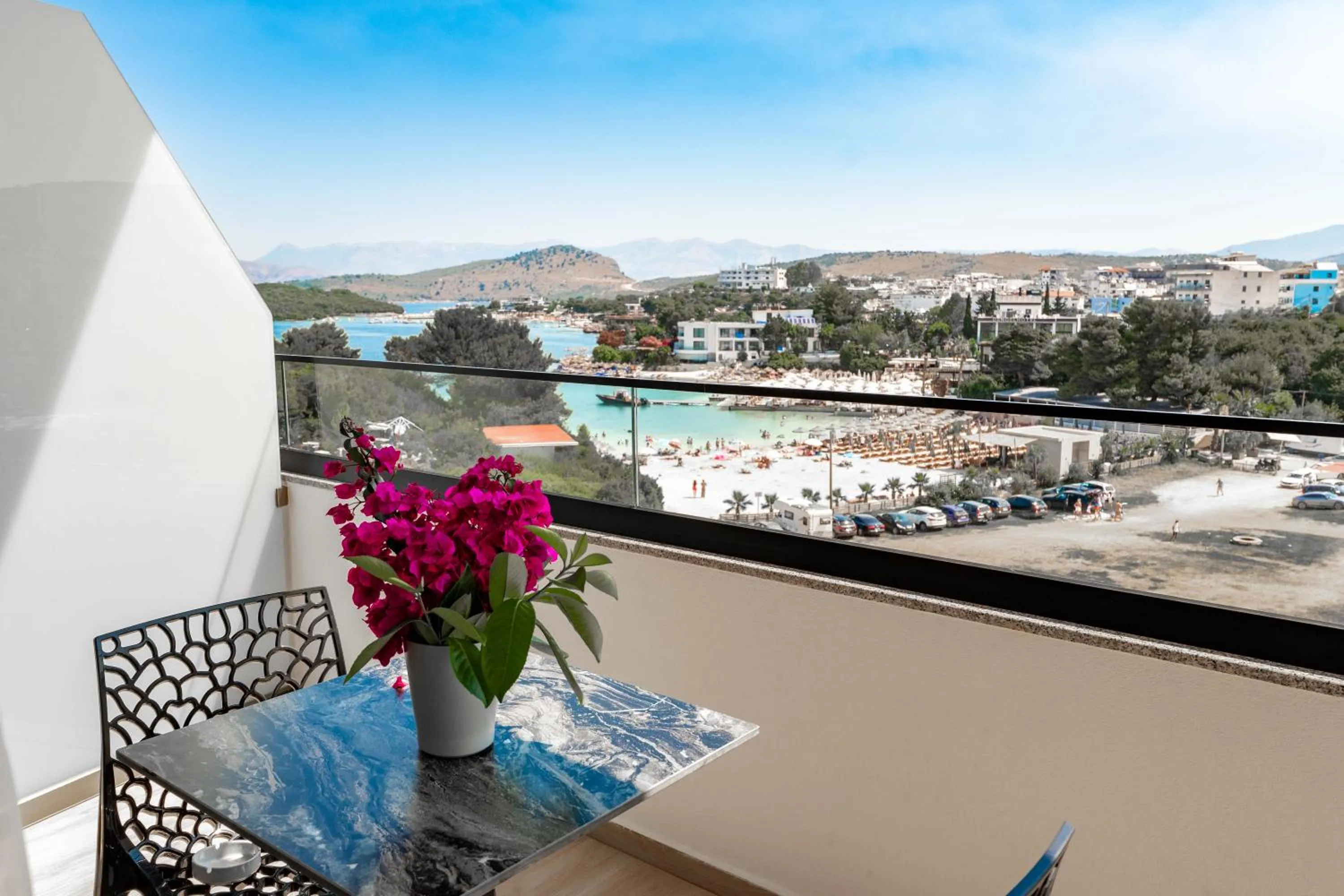 Balcony/Terrace in Hotel Boutique Onix