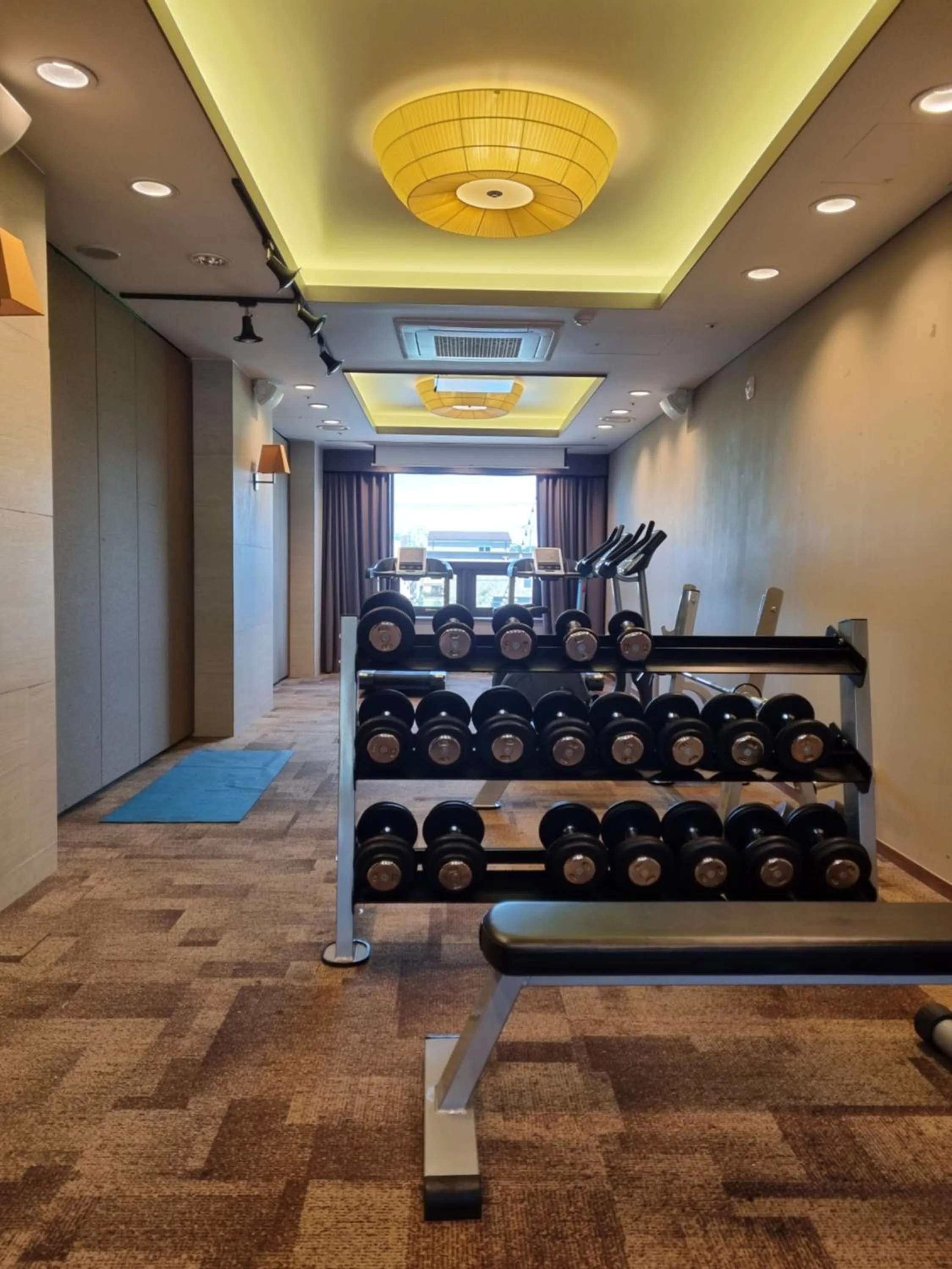 Fitness centre/facilities in Avonhotel Gunsan