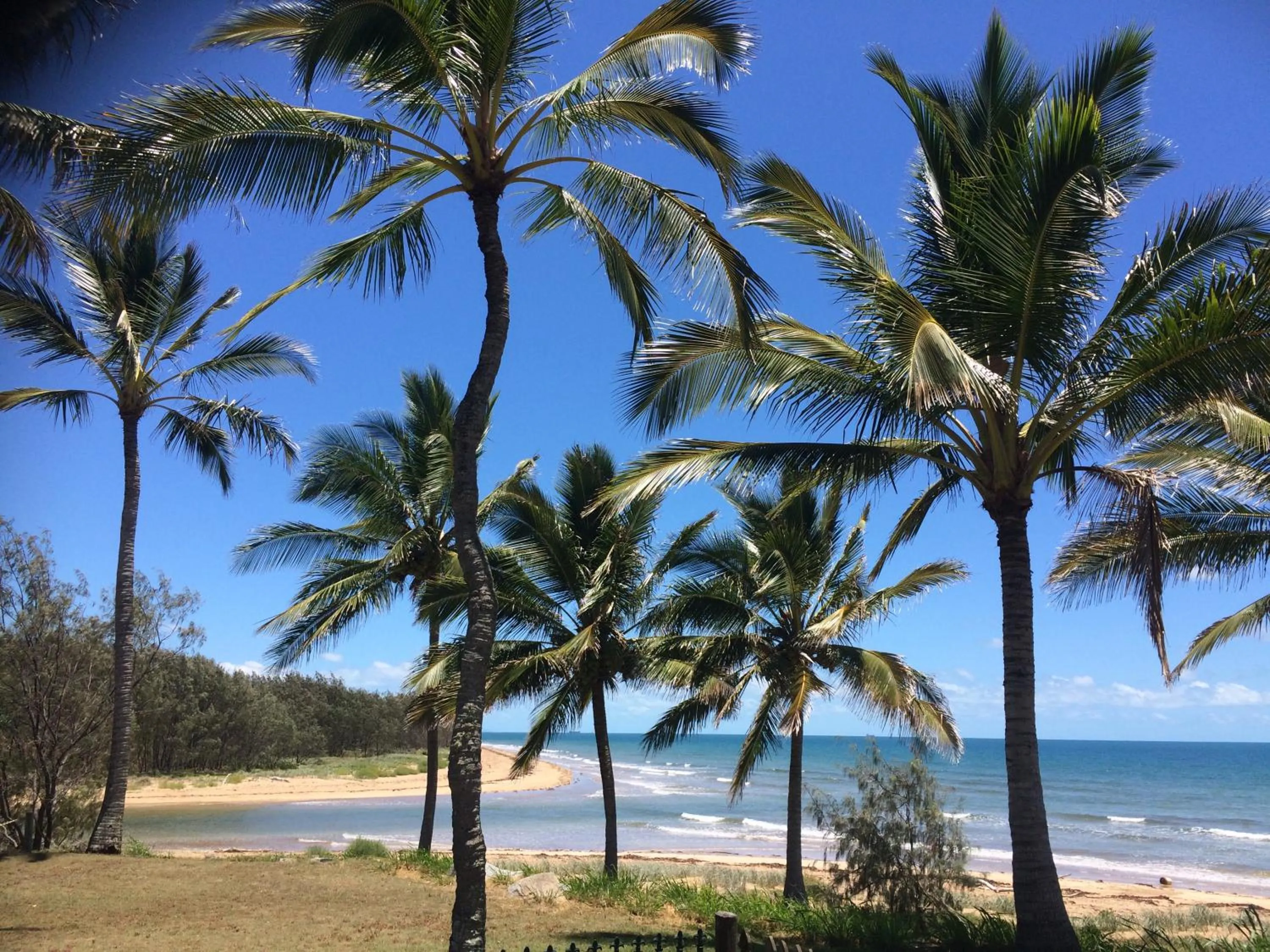 Sea view in Sarina Beach Motel