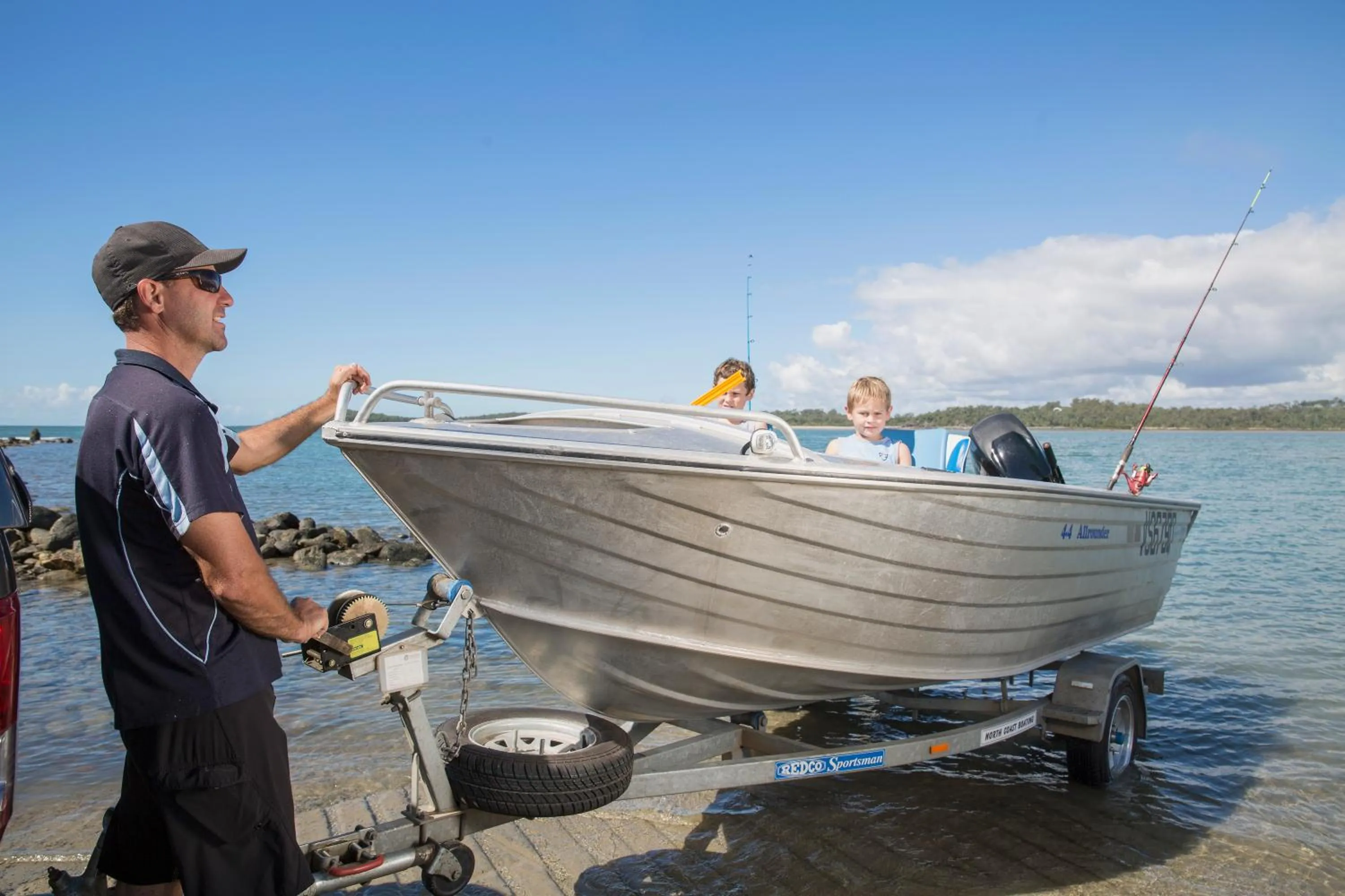 Area and facilities in Sarina Beach Motel