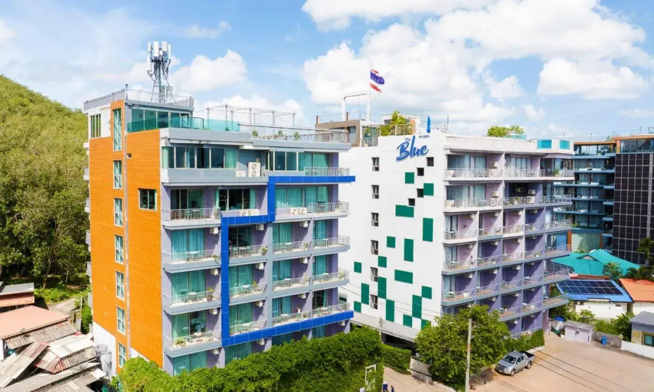 Property building in The Blue Hotel Property building in The Blue Hotel