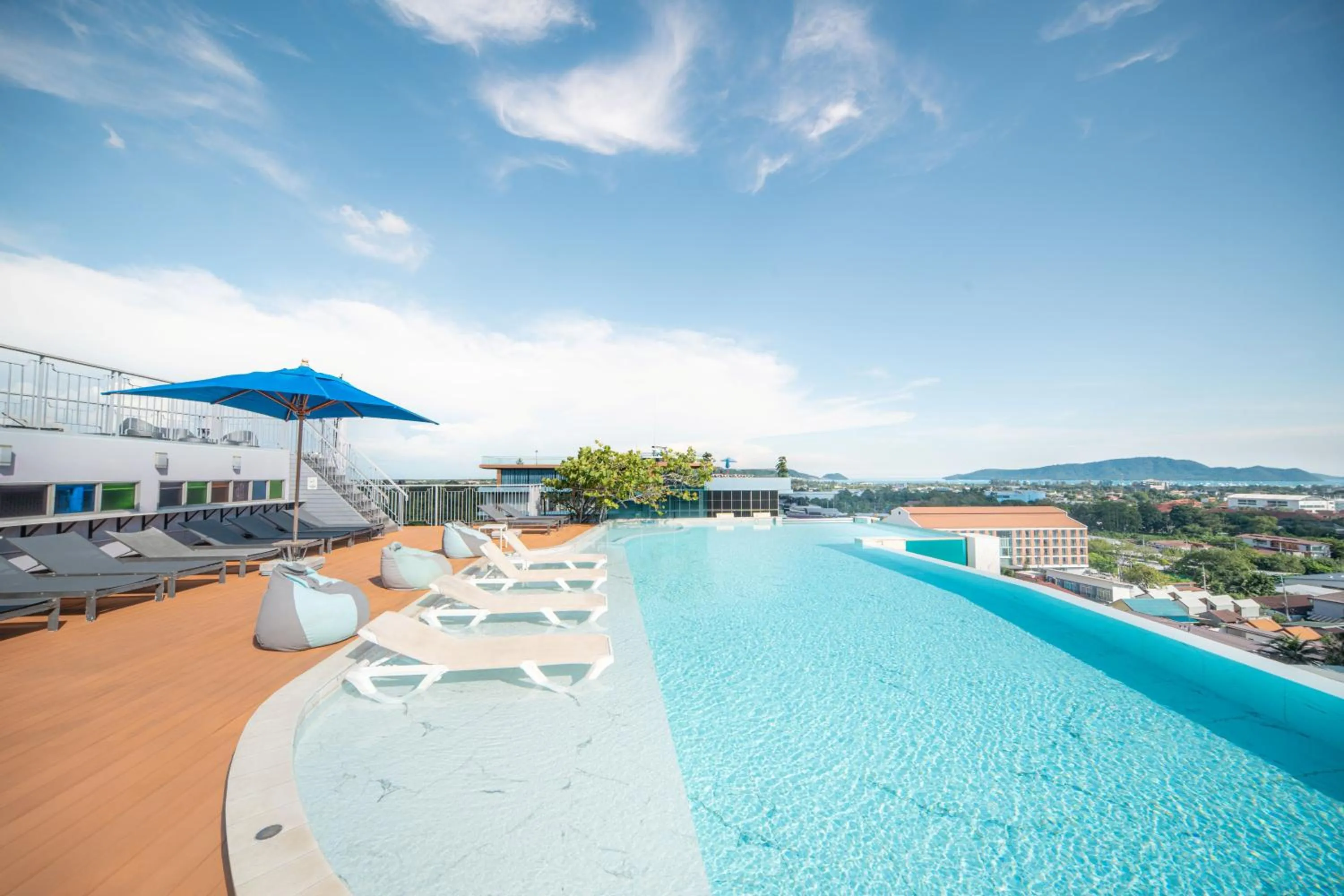 Swimming pool in The Blue Hotel