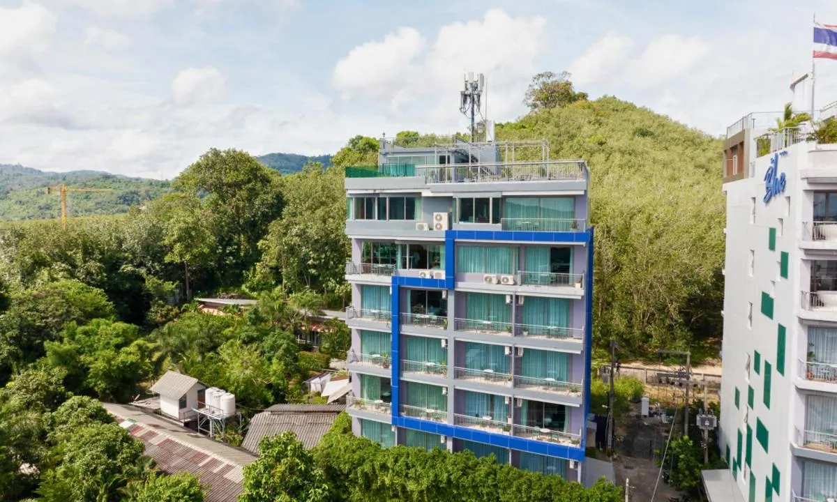 Property building in The Blue Hotel