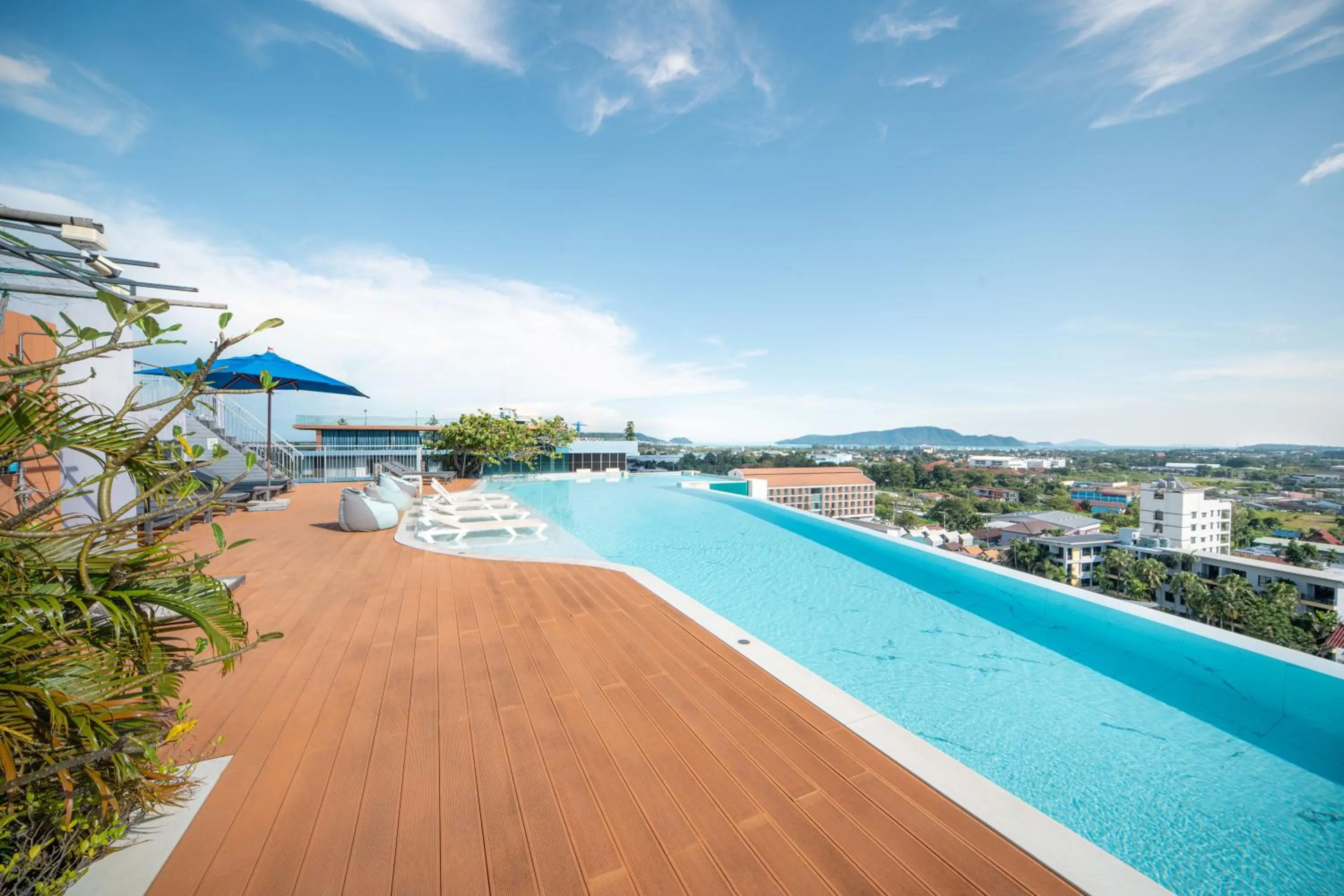 Swimming pool in The Blue Hotel