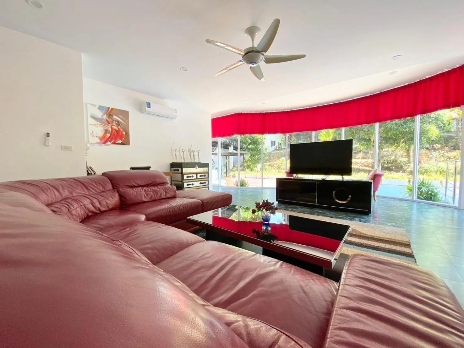 TV and multimedia in Chalong - 10 BR Private Pool Villa - Villa Nap Dau - Phuket