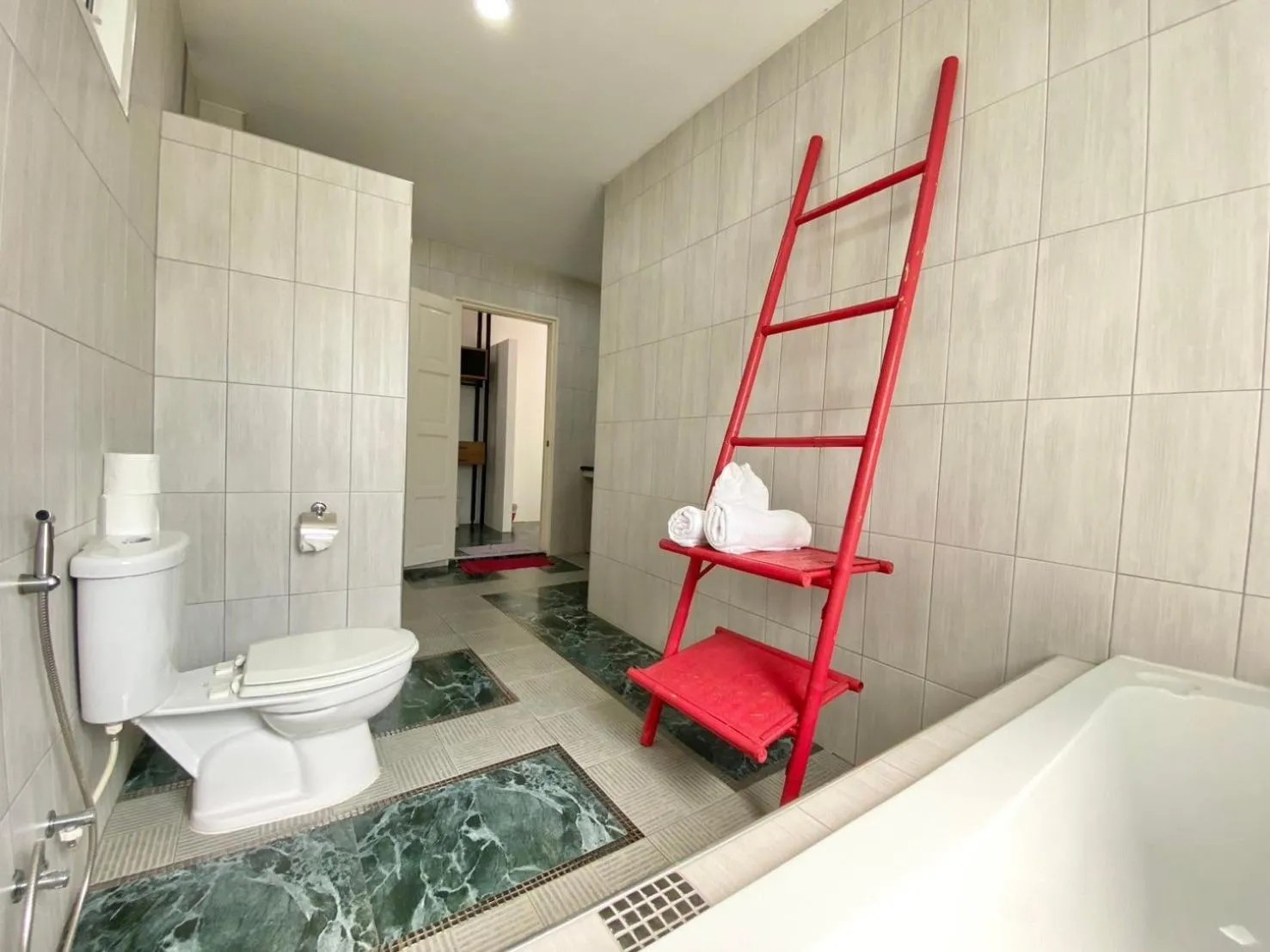 Toilet in Chalong - 10 BR Private Pool Villa - Villa Nap Dau - Phuket