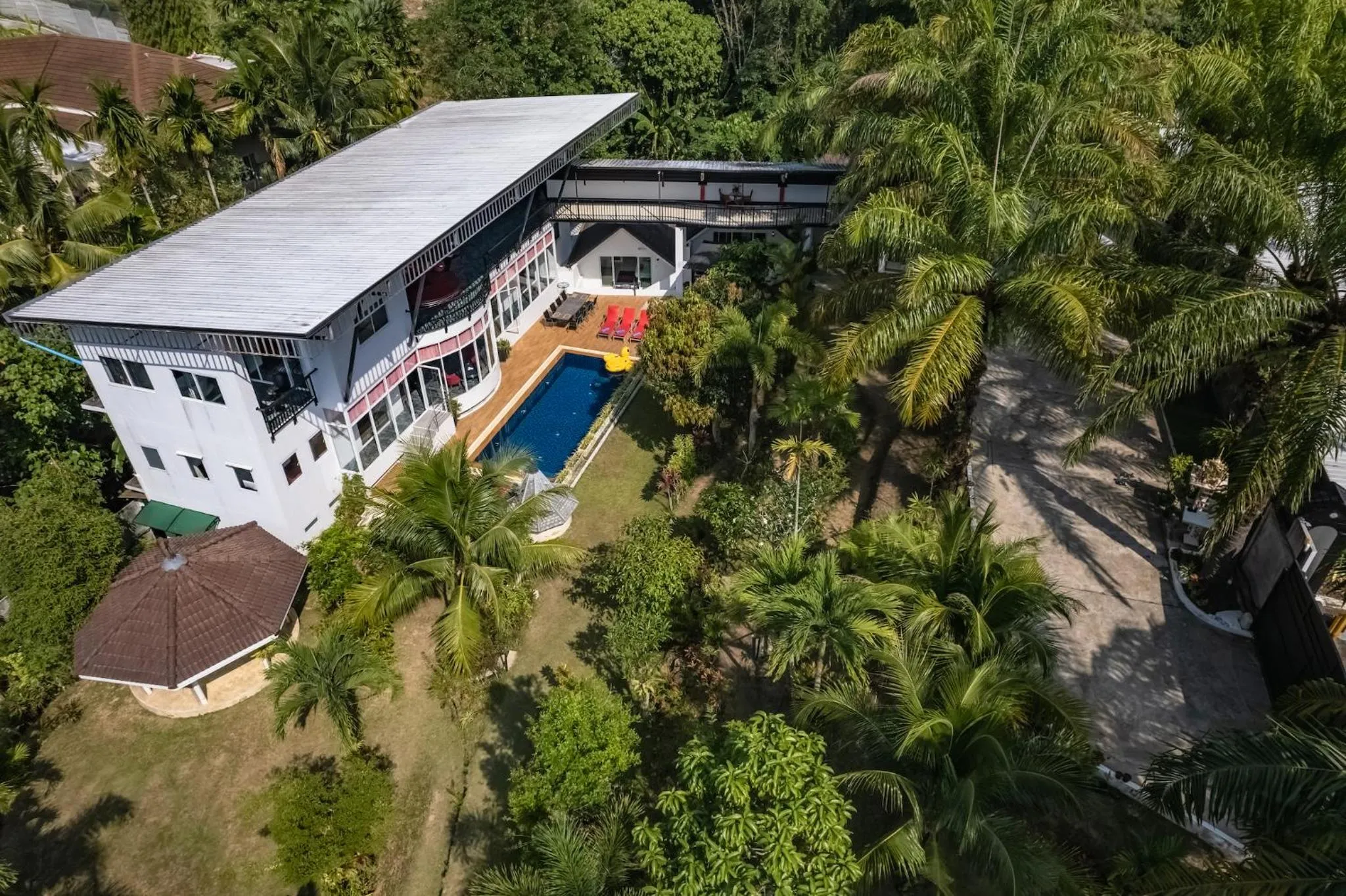 View (from property/room) in Chalong - 10 BR Private Pool Villa - Villa Nap Dau - Phuket