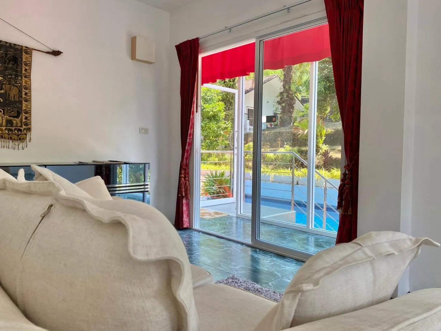 Seating area in Chalong - 10 BR Private Pool Villa - Villa Nap Dau - Phuket