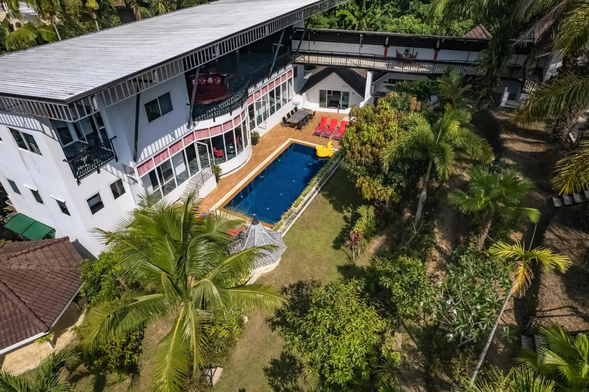 Property building in Chalong - 10 BR Private Pool Villa - Villa Nap Dau - Phuket