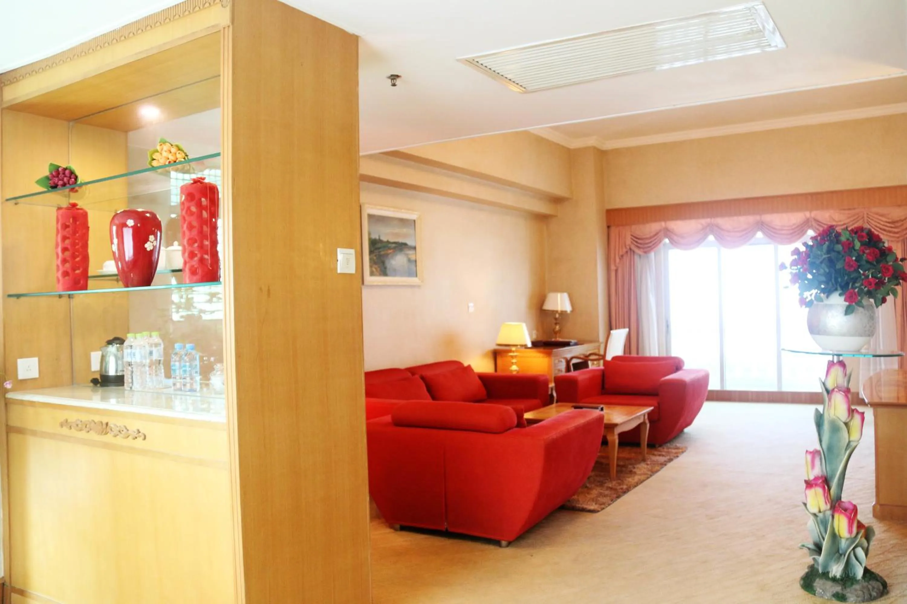 Living room, Seating Area in Zhuhai Dehan Hotel