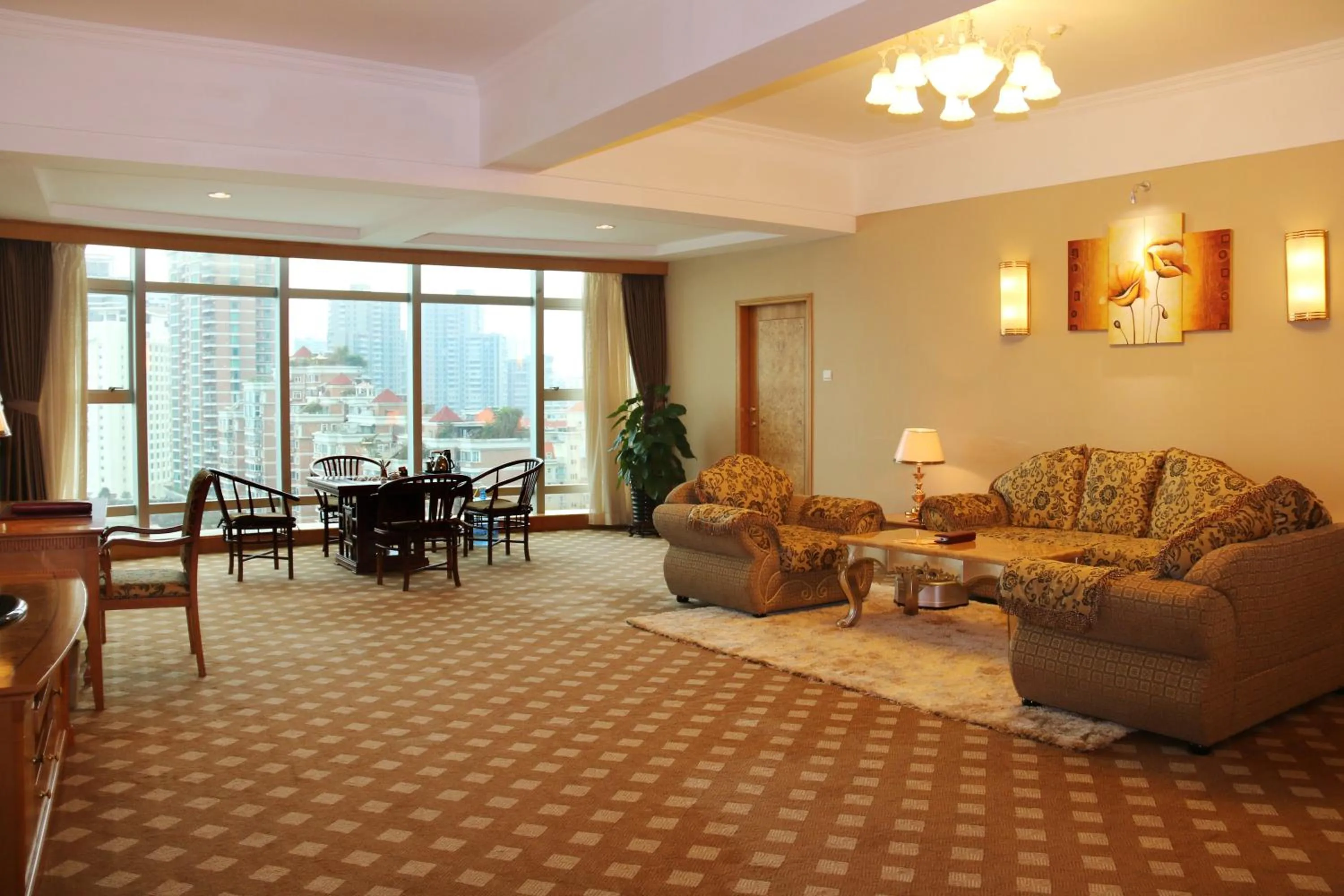 Living room, Seating Area in Zhuhai Dehan Hotel