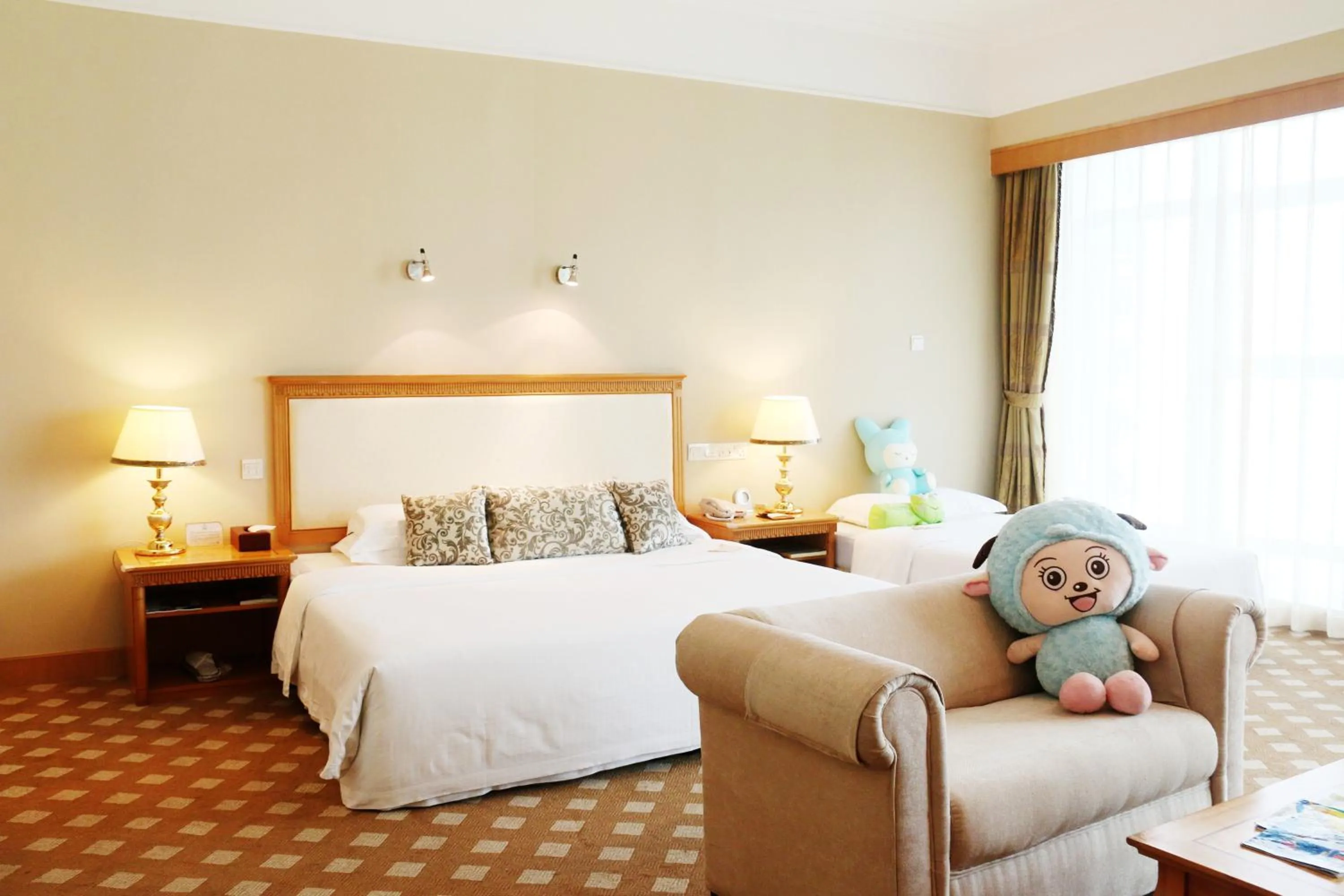 Photo of the whole room in Zhuhai Dehan Hotel