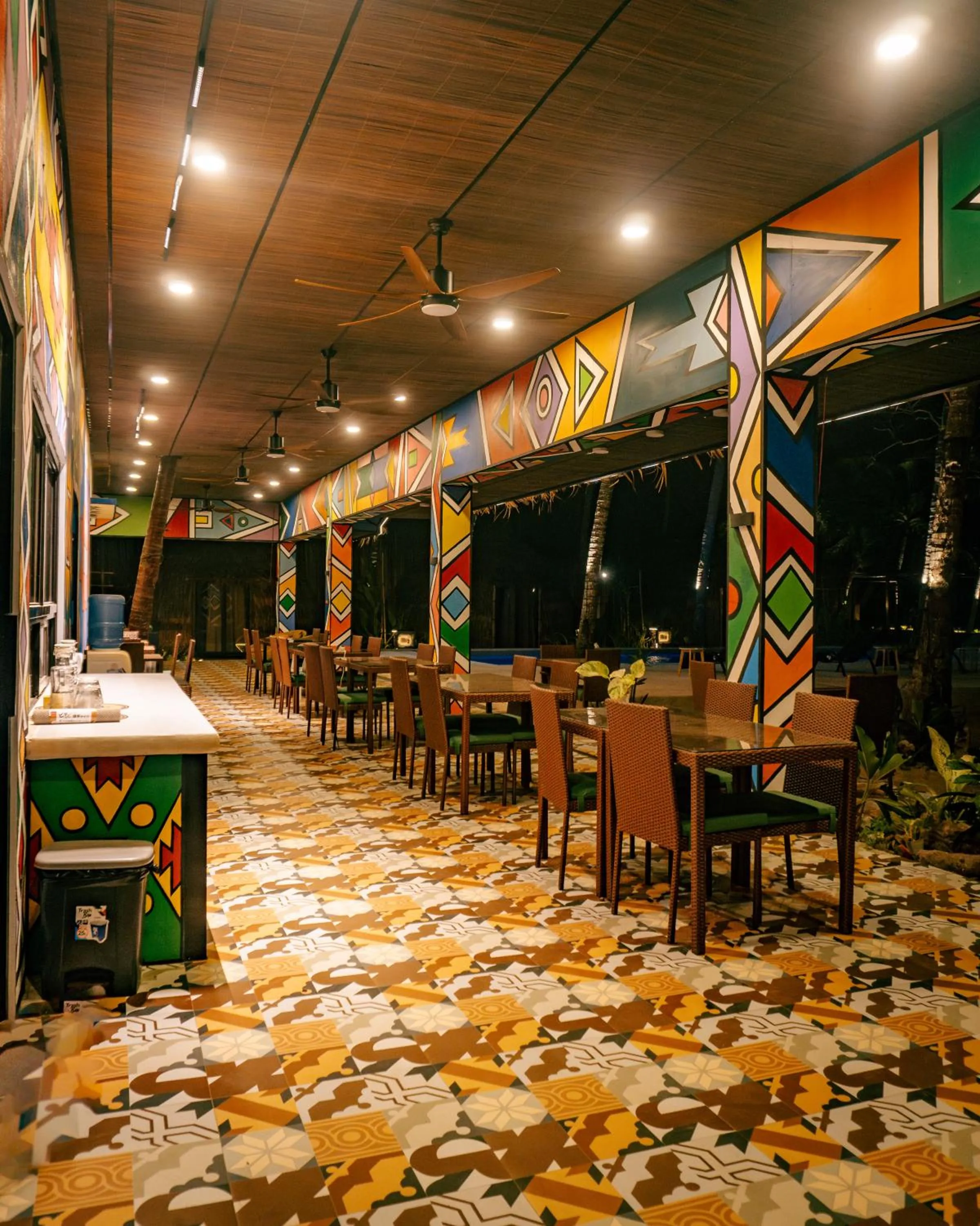 Restaurant/places to eat in The Dome Hotel Puerto Princesa City