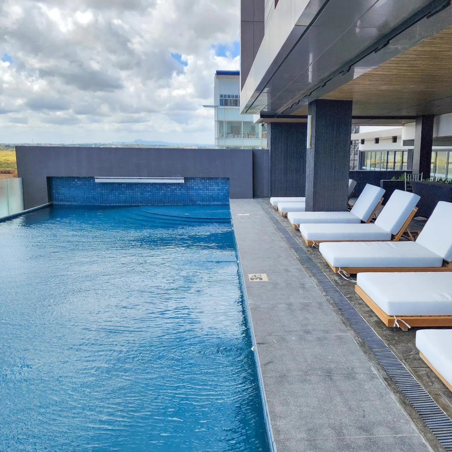 Pool view in Elijah Hotel Dasmarinas City Cavite