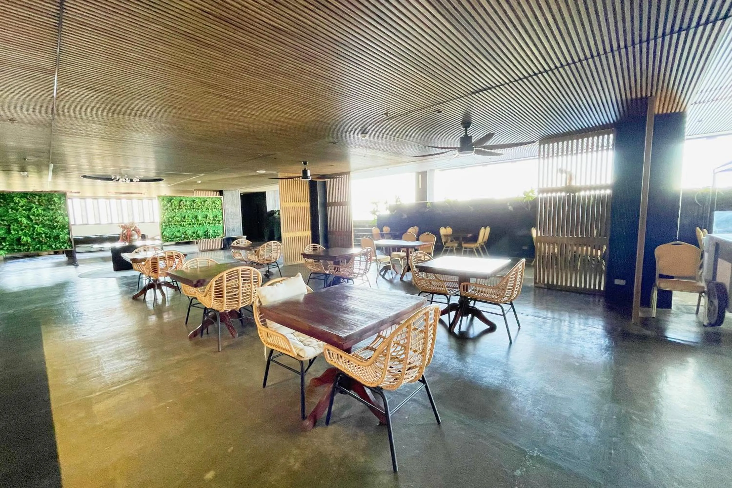 Seating area in Elijah Hotel Dasmarinas City Cavite