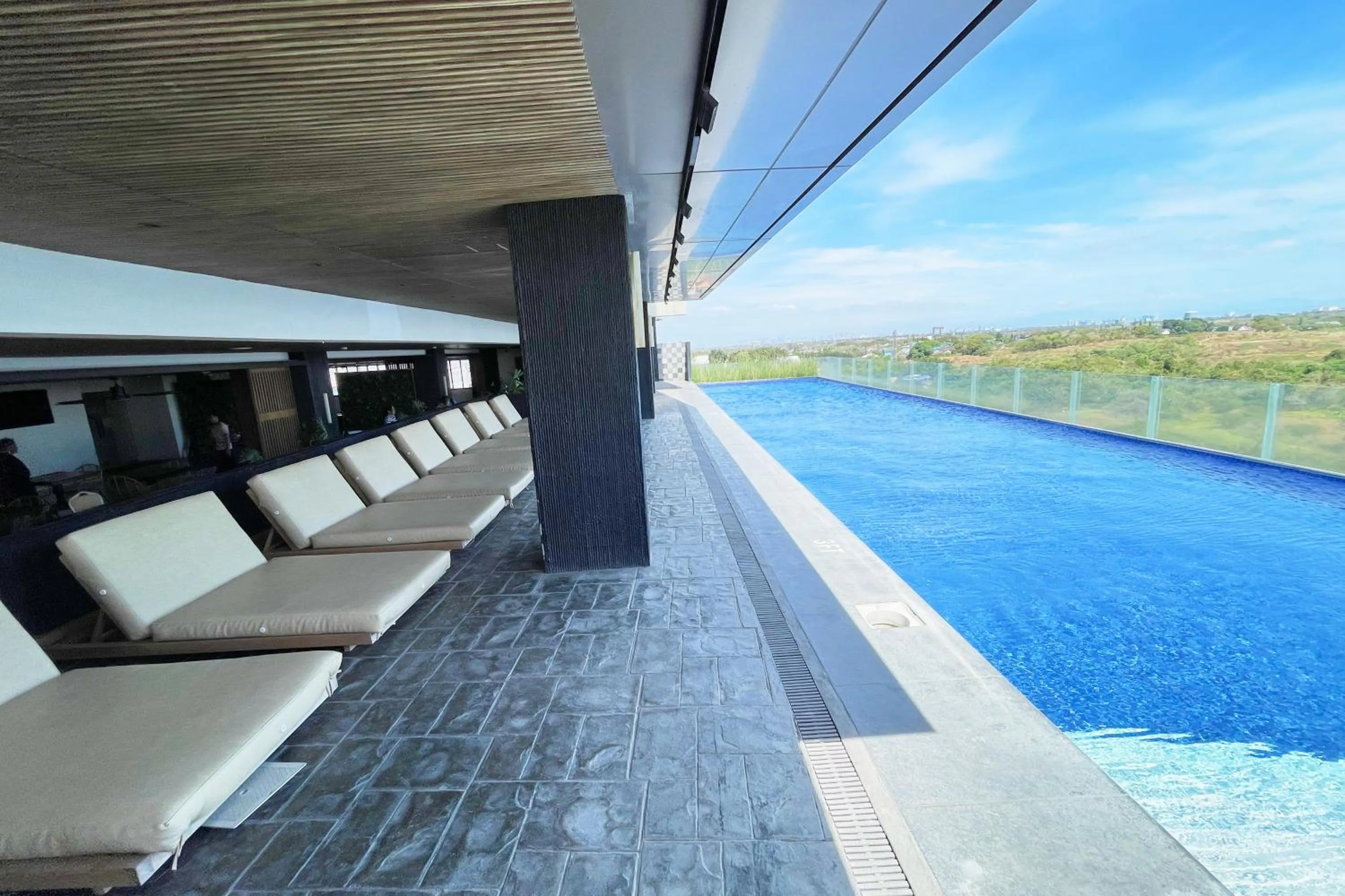 Swimming pool in Elijah Hotel Dasmarinas City Cavite