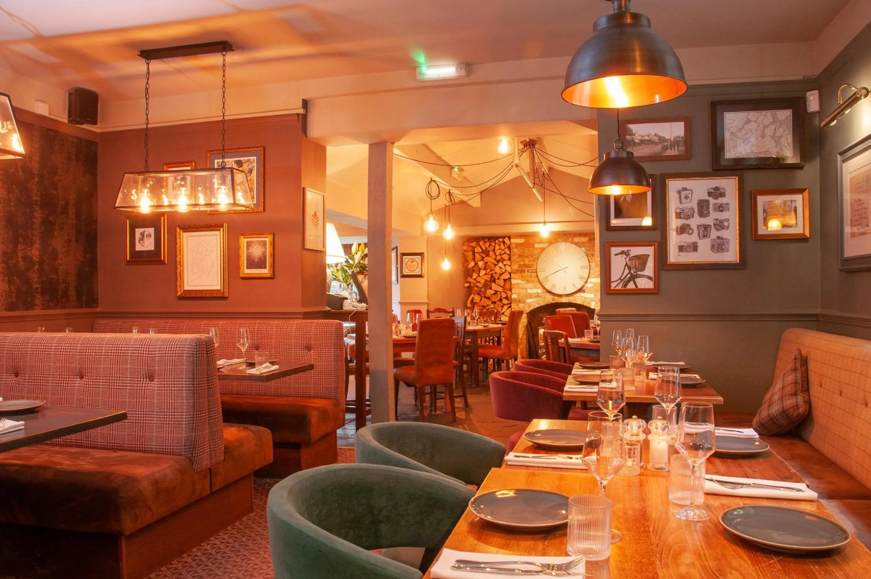 Dining area in The Cowdray Arms