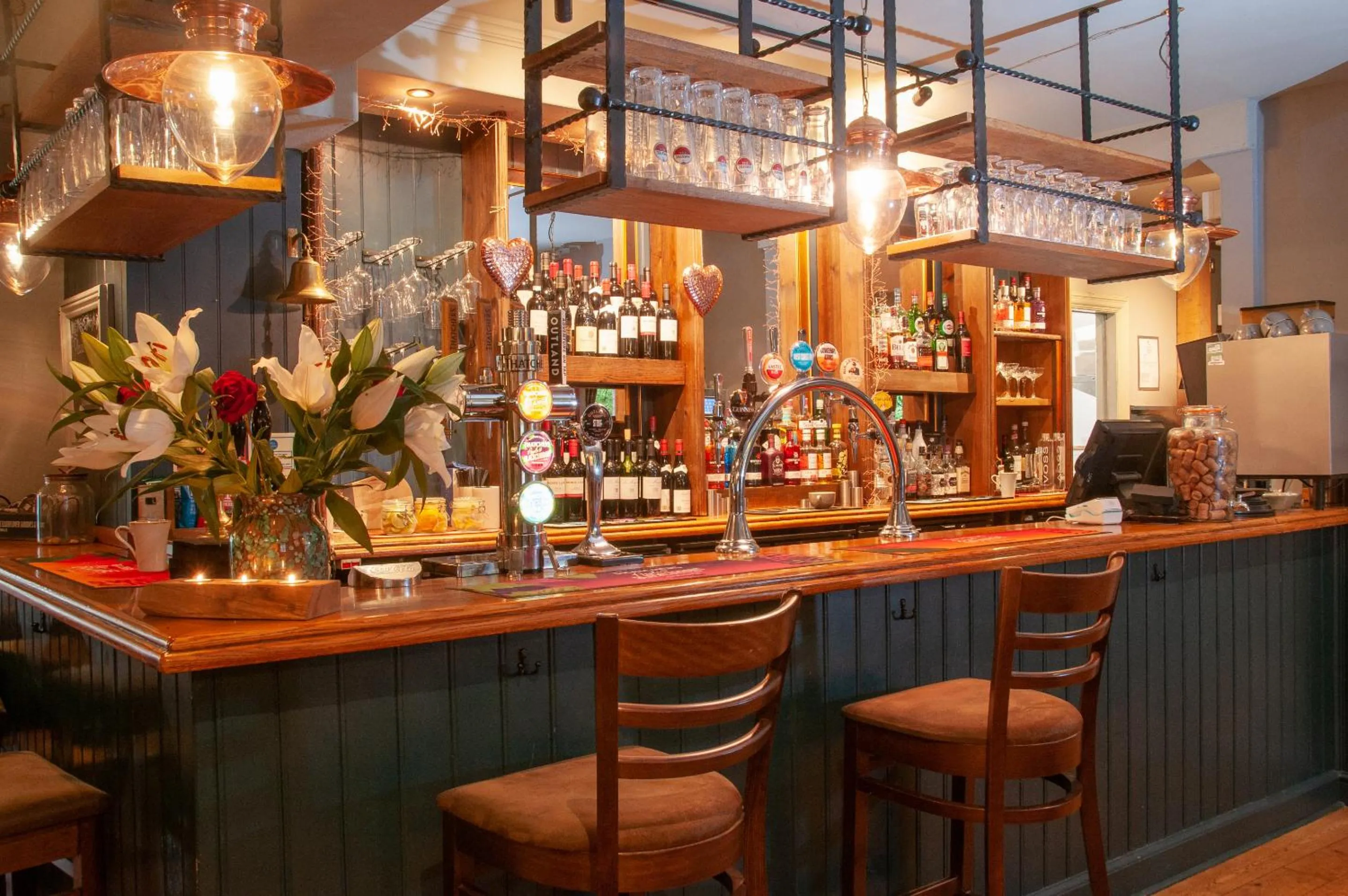 Lounge or bar in The Cowdray Arms