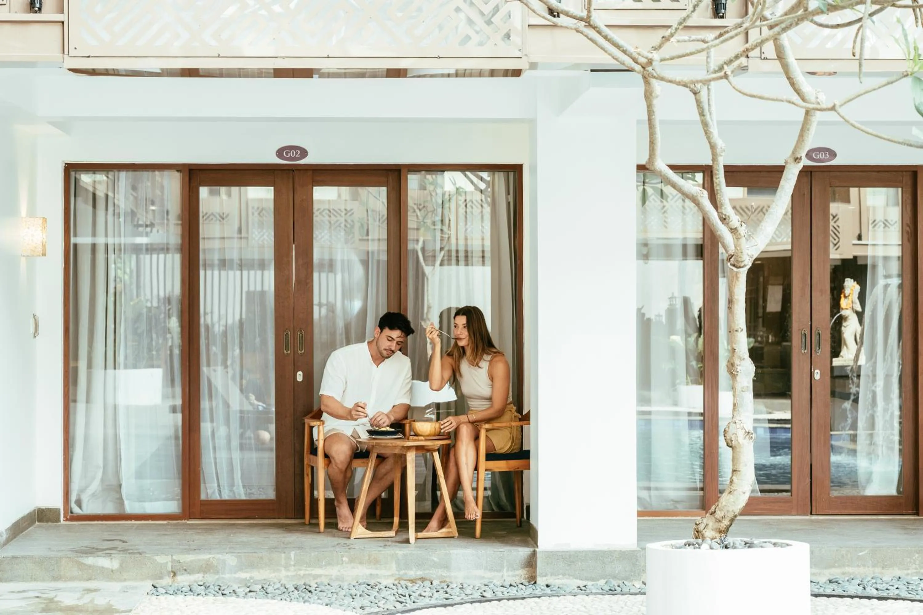 Balcony/Terrace in Nadi Hotel Legian