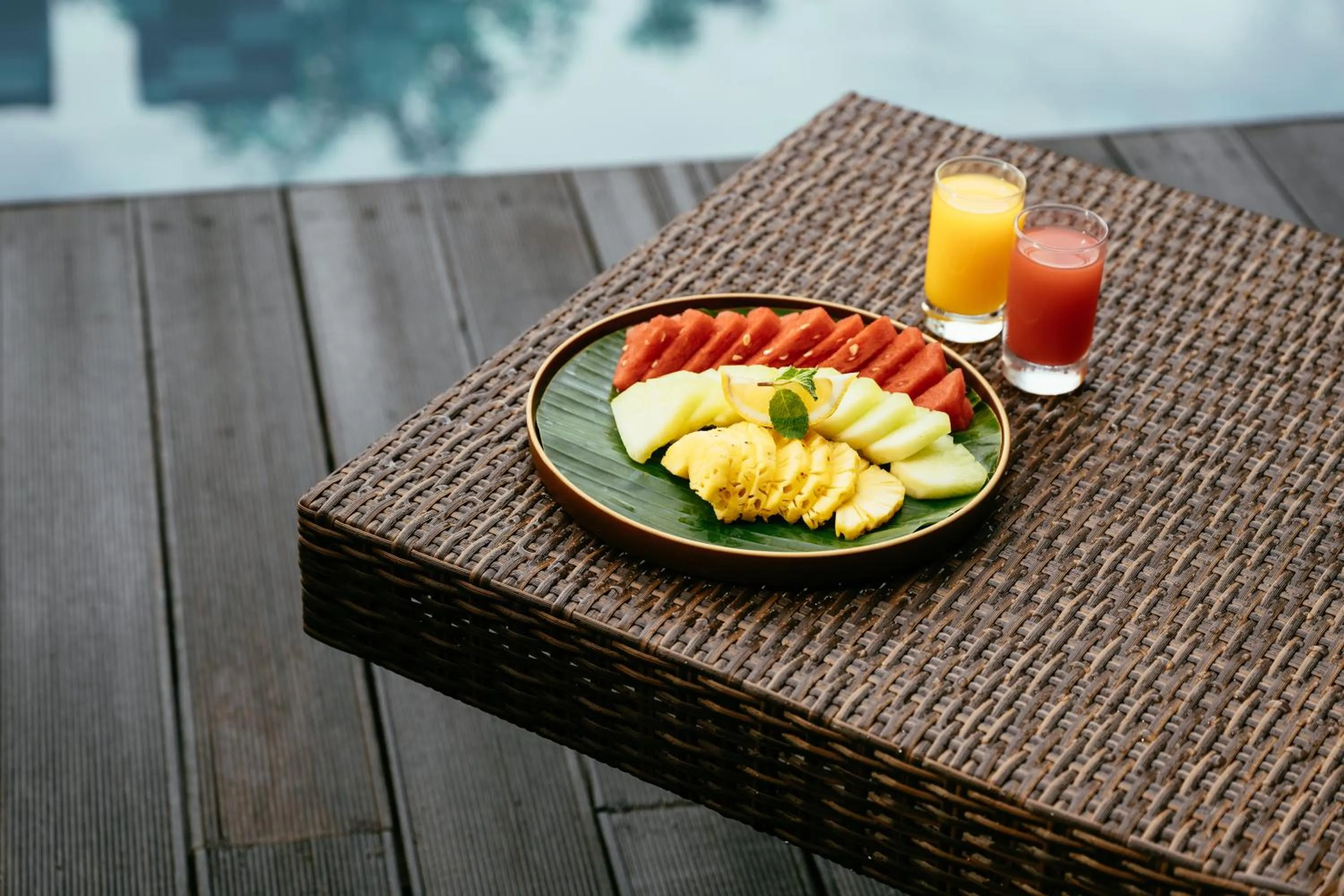 Food and drinks in Nadi Hotel Legian
