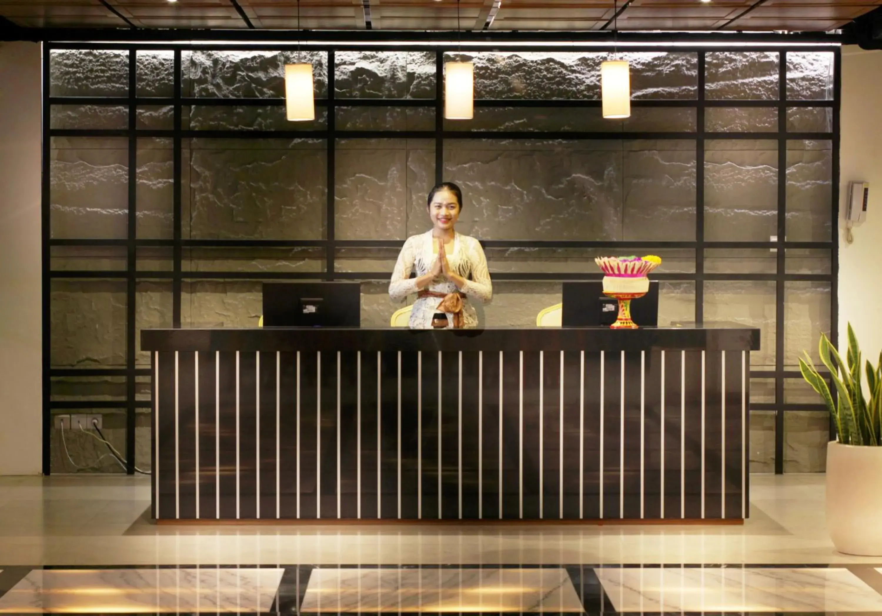 Lobby or reception in Nadi Hotel Legian Lobby or reception in Nadi Hotel Legian