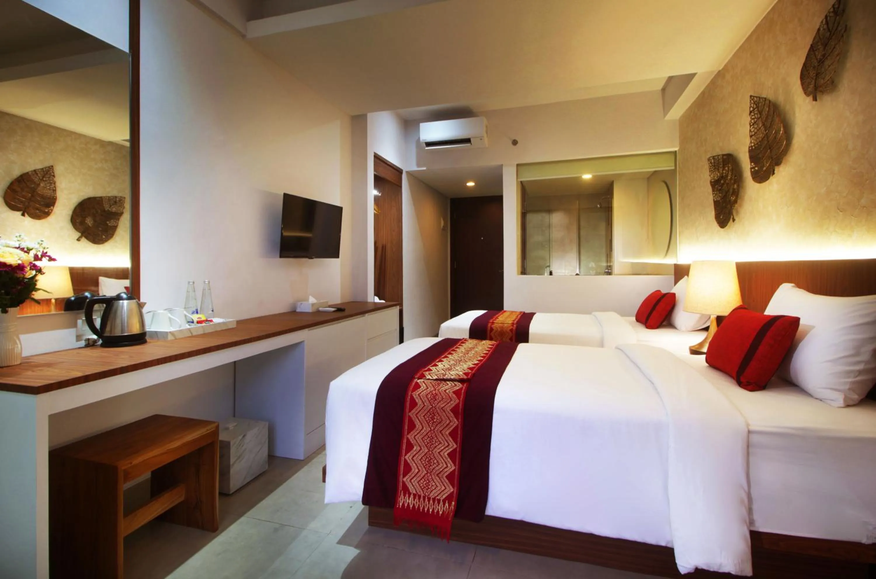 Bed in Nadi Hotel Legian