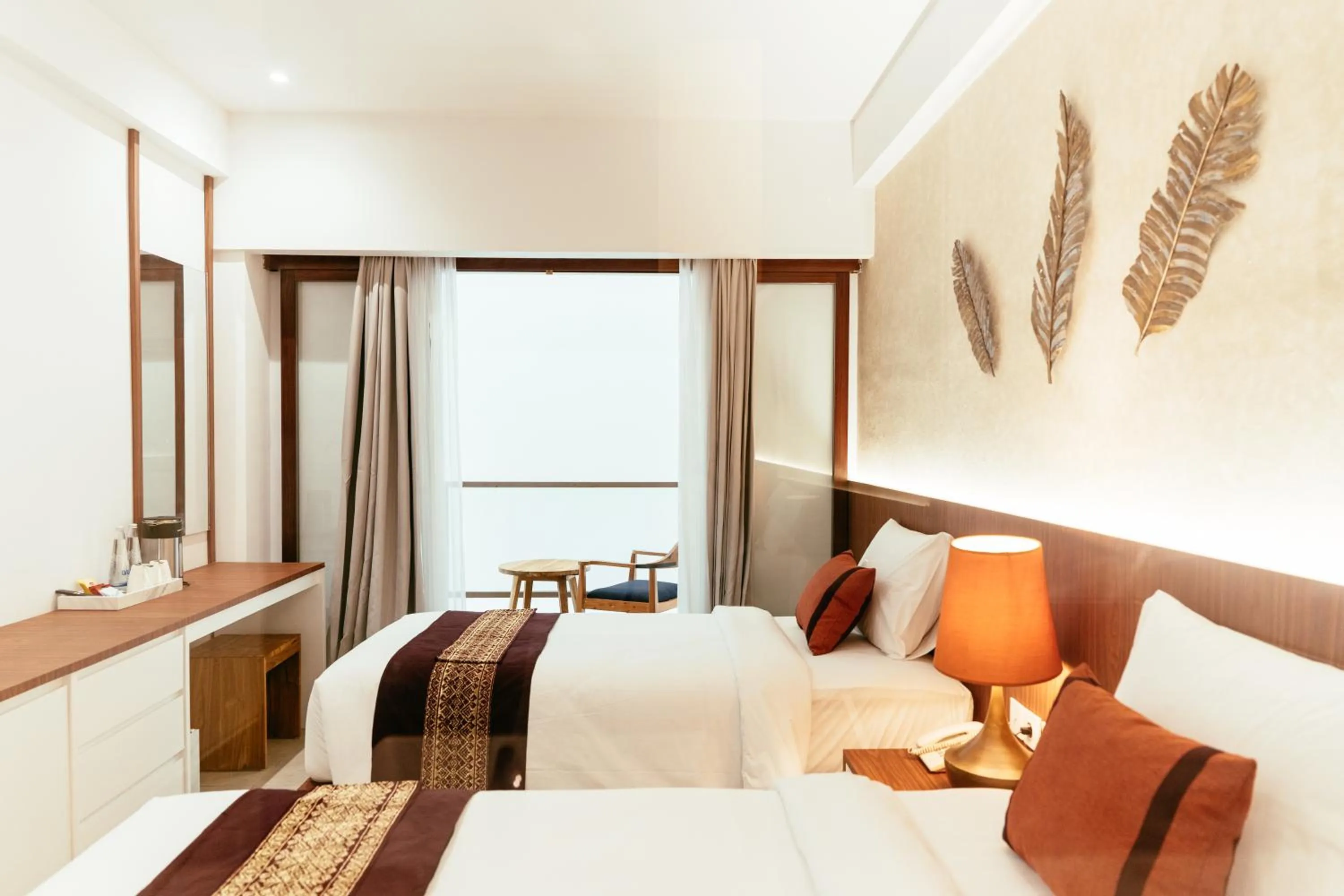 Bedroom, Bed in Nadi Hotel Legian