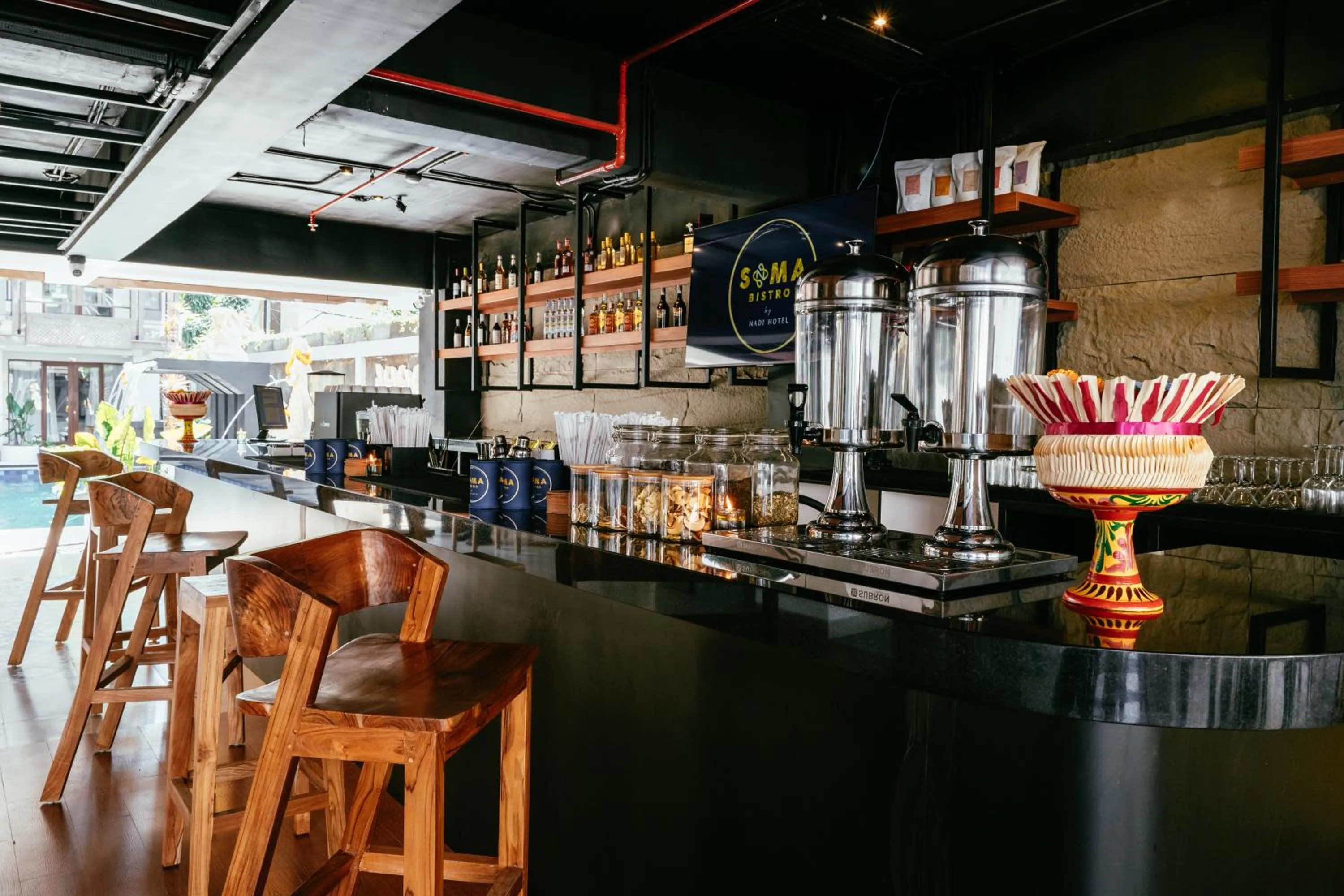 Lounge or bar in Nadi Hotel Legian