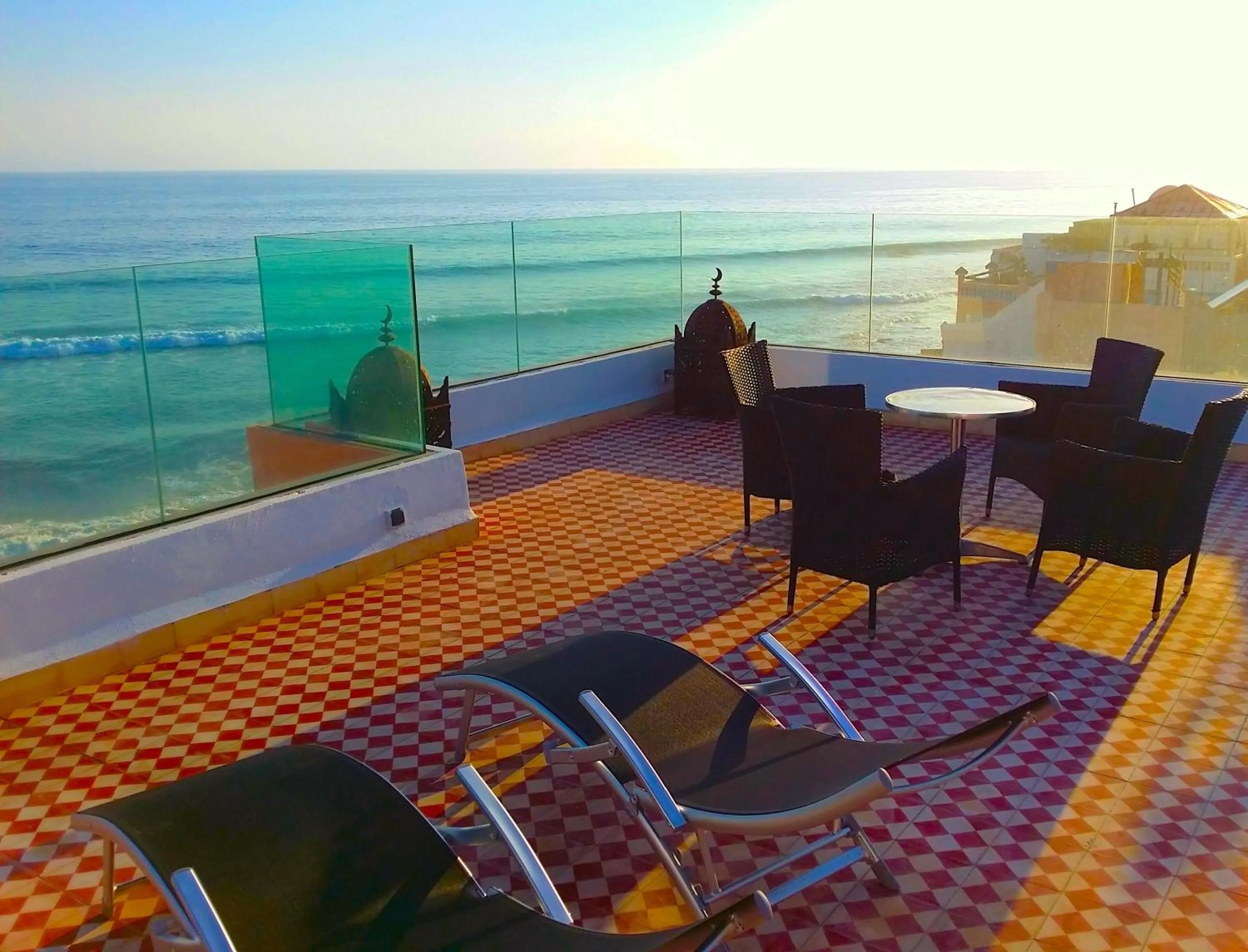 BBQ facilities in Bouad Seafront Apartments & Rooms