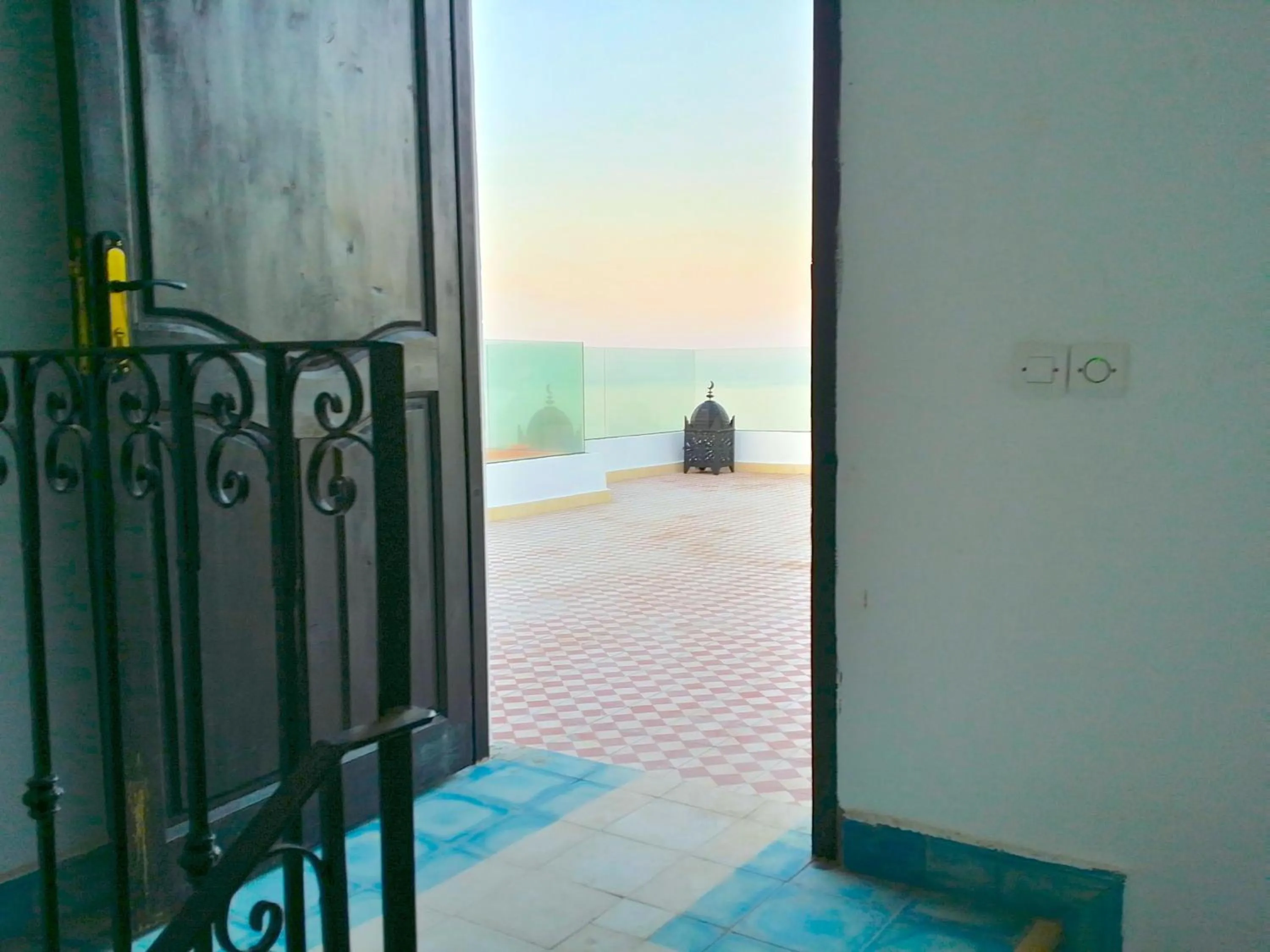 Balcony/Terrace in Bouad Seafront Apartments & Rooms