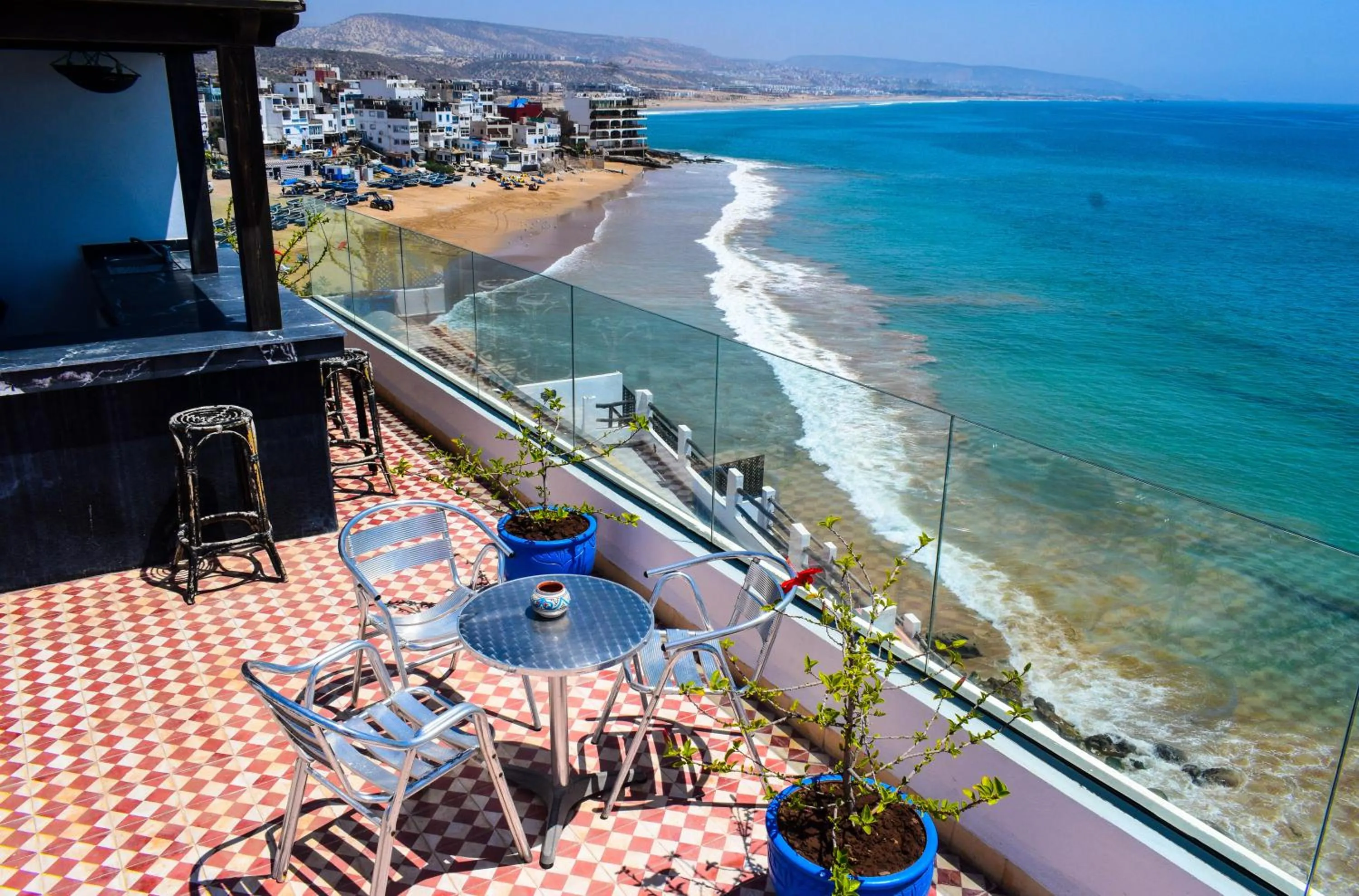 Bird's eye view in Bouad Seafront Apartments & Rooms