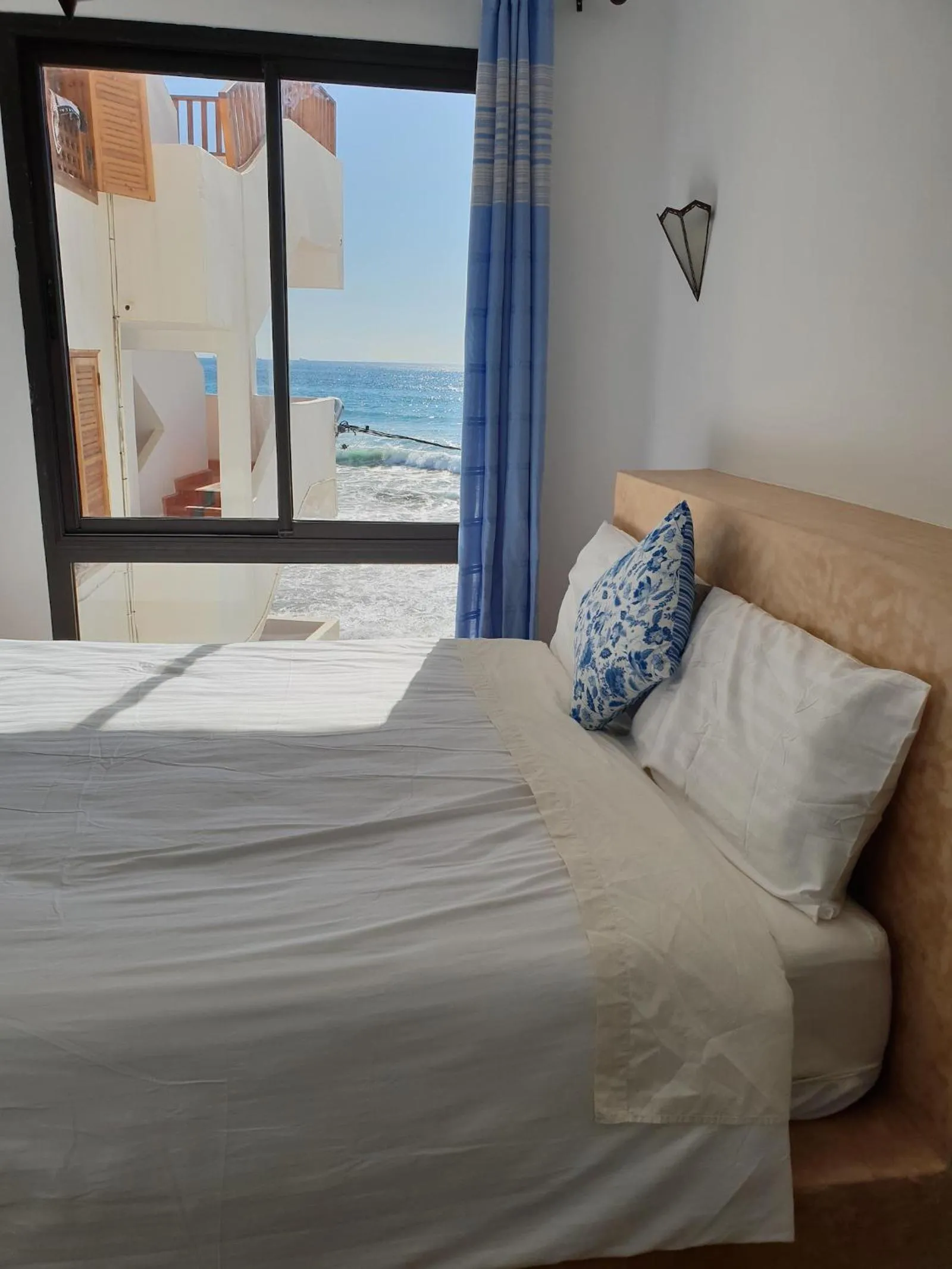 Bedroom, Bed in Bouad Seafront Apartments & Rooms