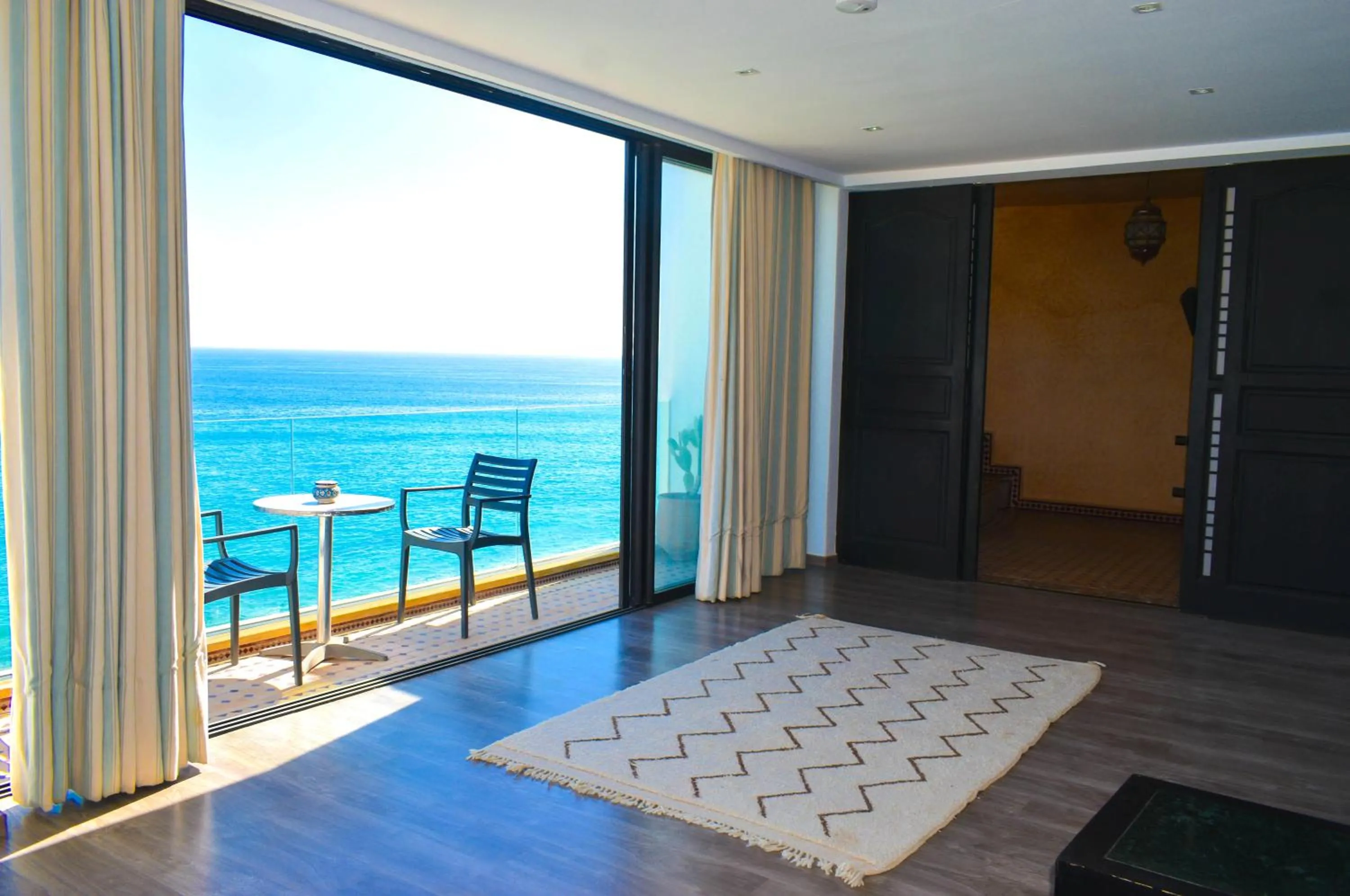 Balcony/Terrace in Bouad Seafront Apartments & Rooms