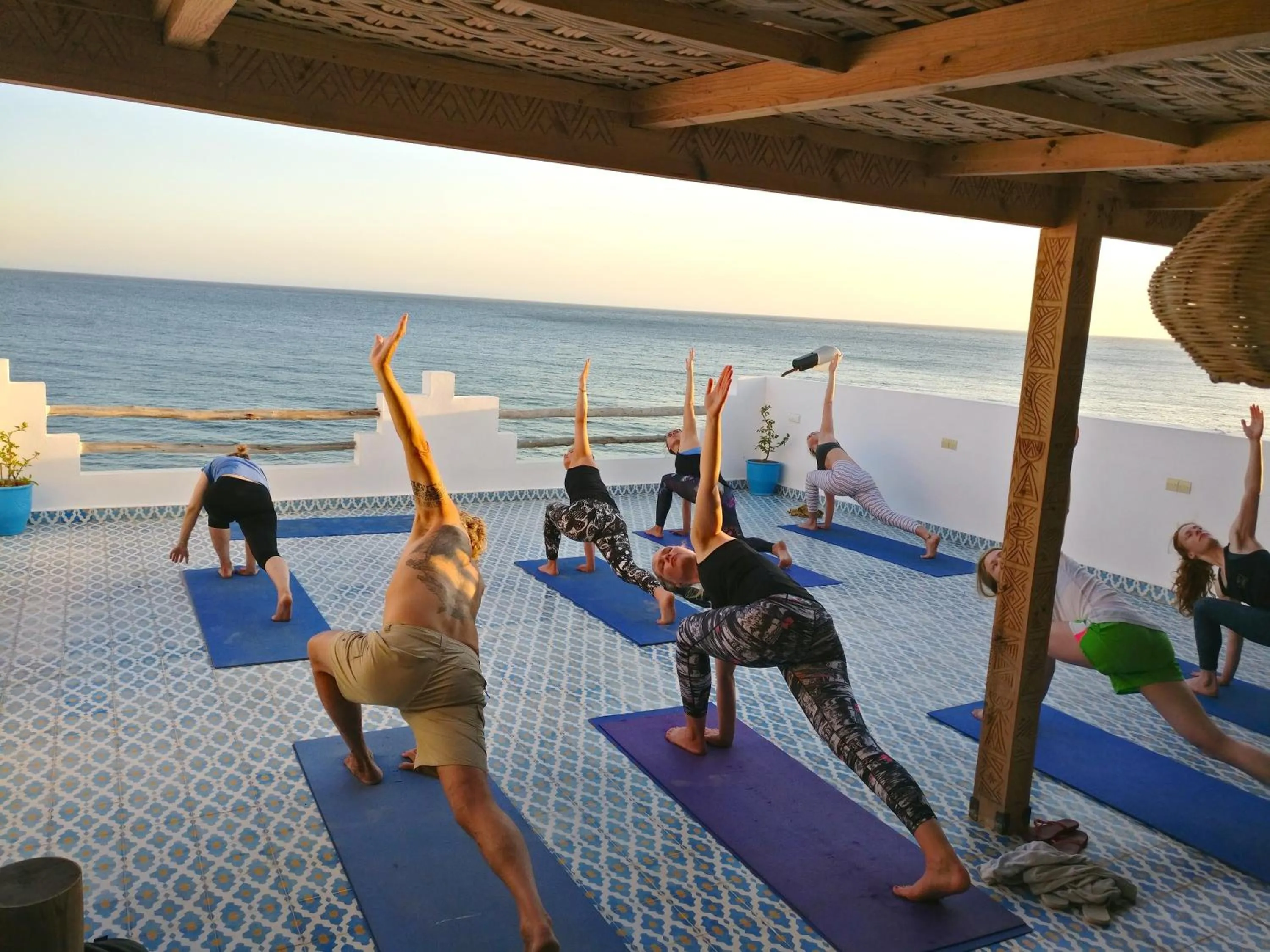 Fitness centre/facilities in Bouad Seafront Apartments & Rooms