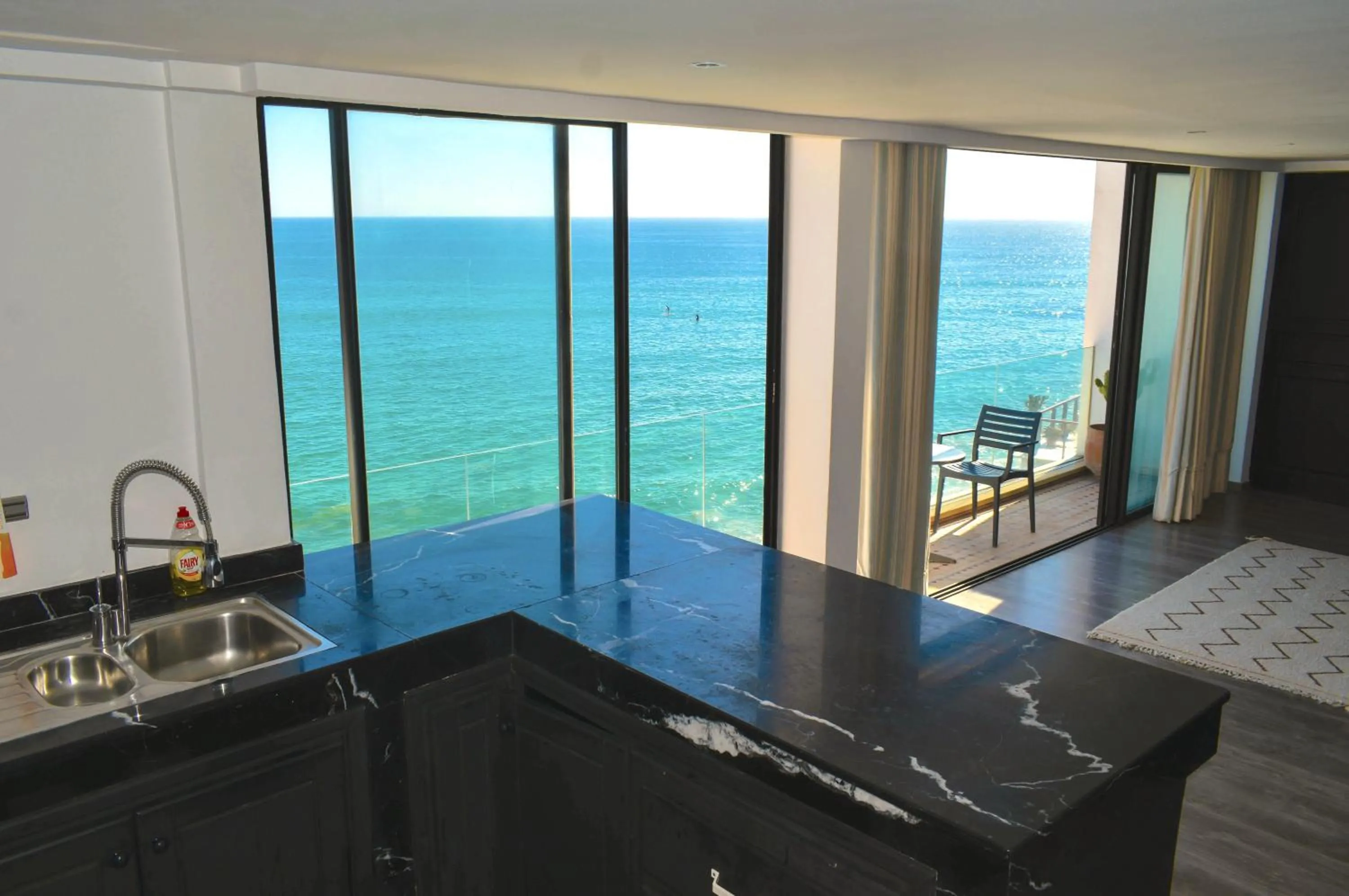 Balcony/Terrace in Bouad Seafront Apartments & Rooms
