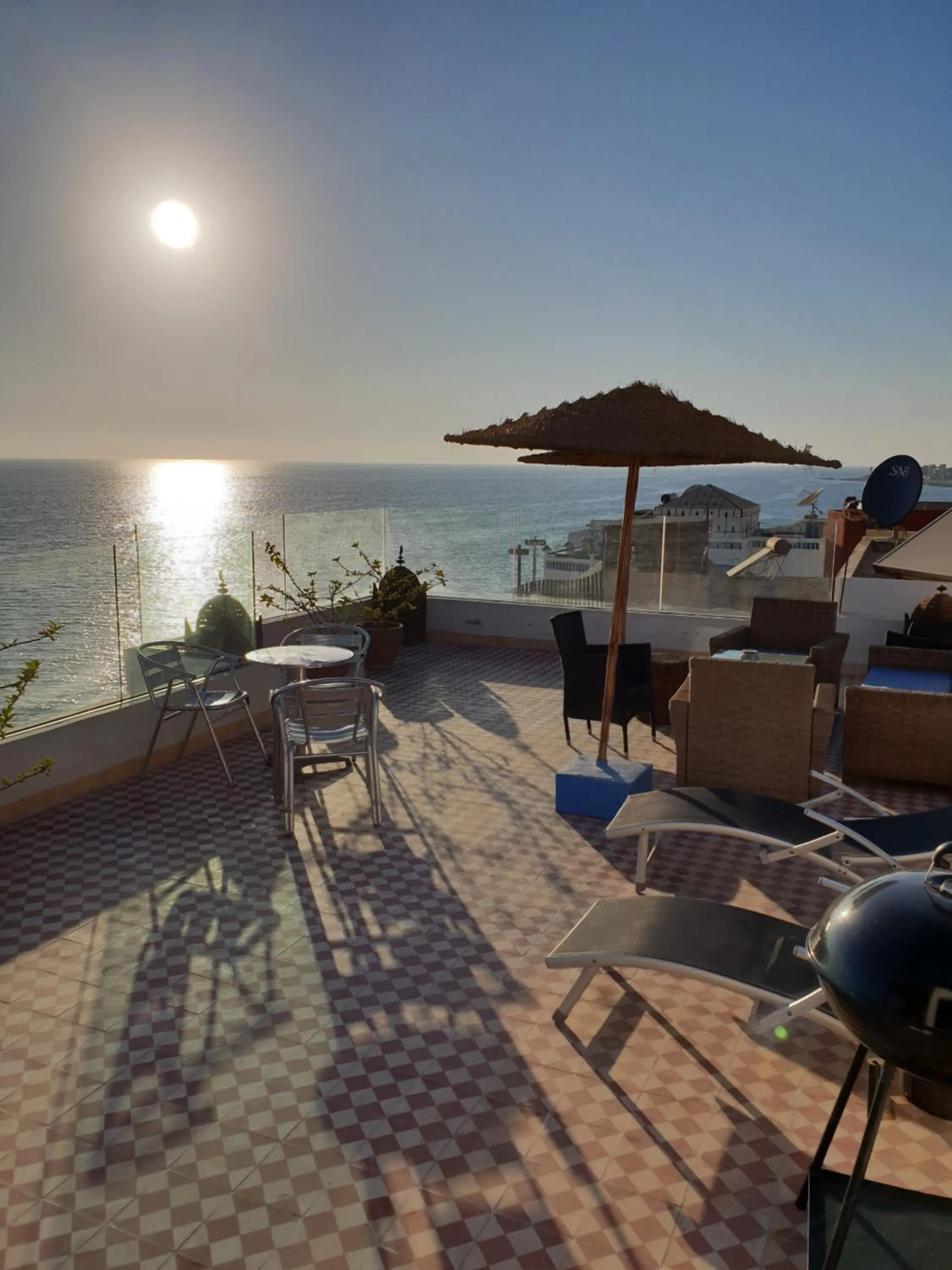 BBQ facilities in Bouad Seafront Apartments & Rooms