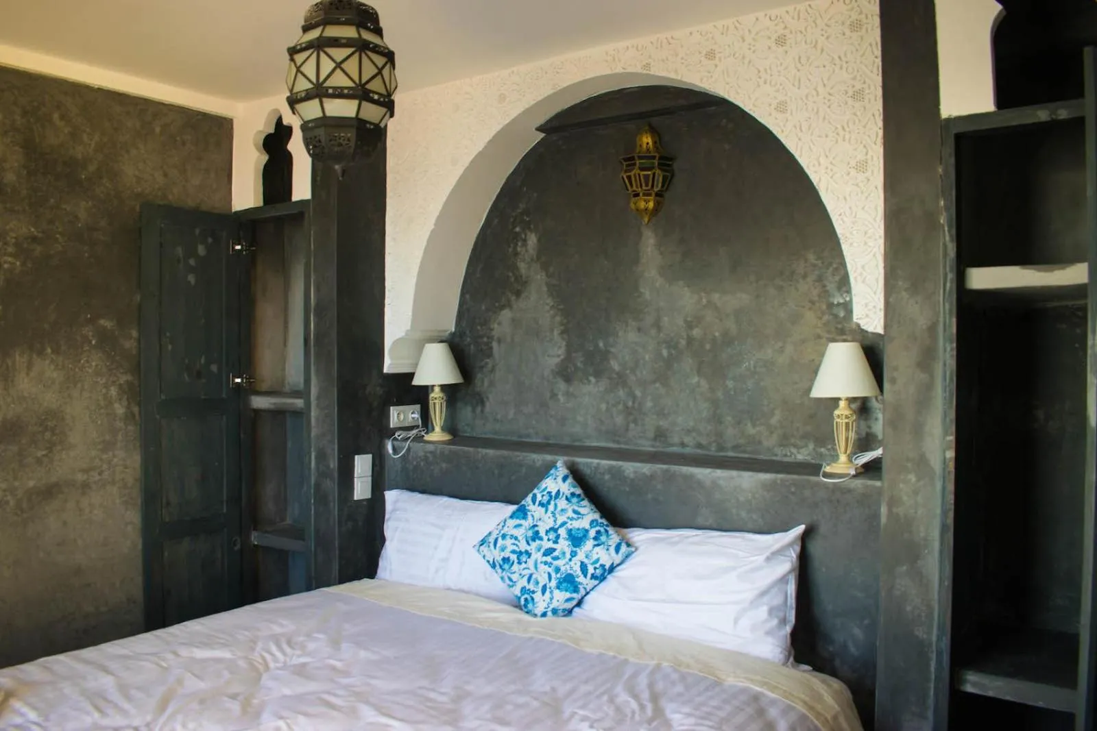 Bedroom, Bed in Bouad Seafront Apartments & Rooms